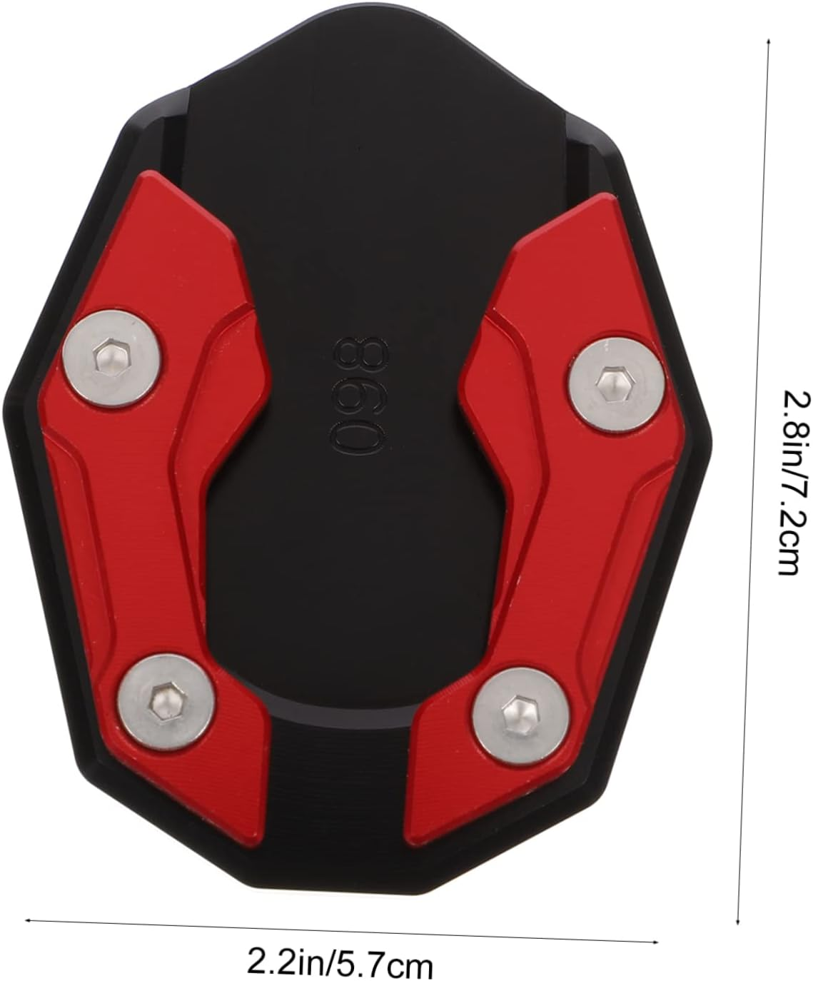 Motorcycle Kickstand Enlarger Pad Nmax155 Foot Side Stand Pad Kickstand Support Plate - Blue image number 5