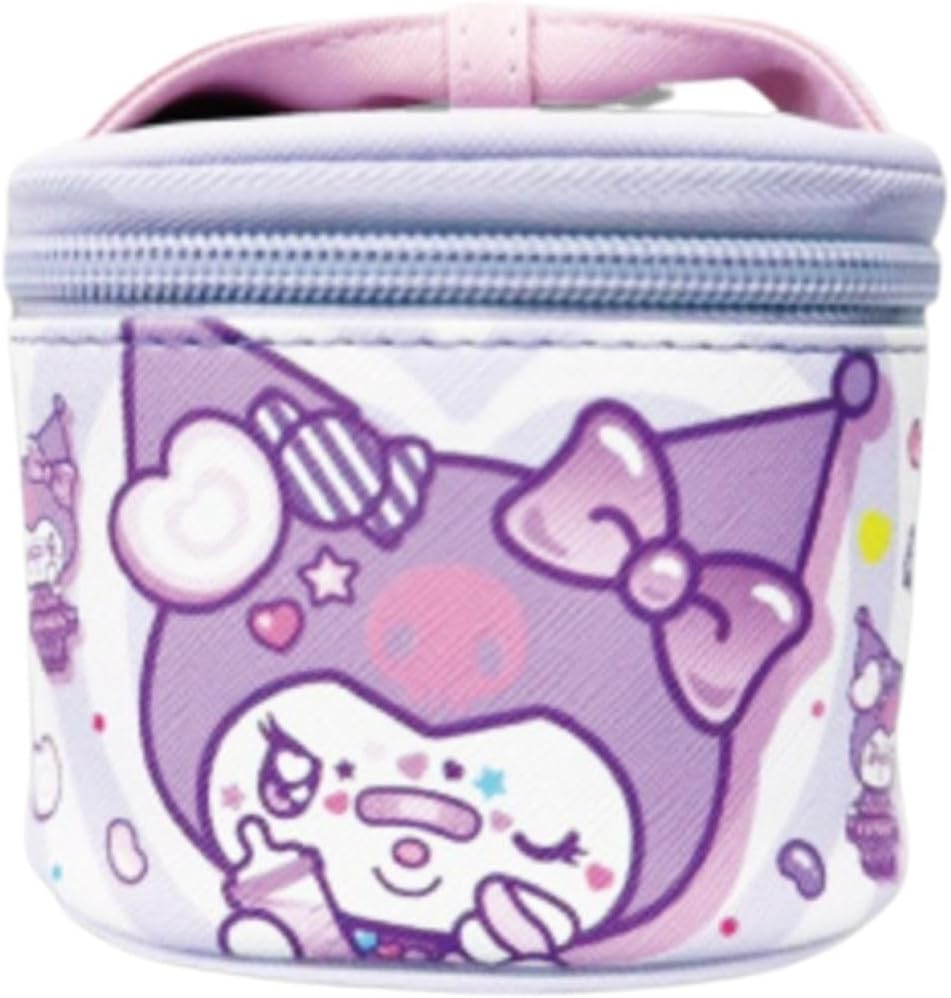 Hatayama Shoji Sanrio 34203144 Decora Chromi Mini Vanity Pouch, Approx. H 3.1 X W 4.1 X D 3.3 Inches (8 X 10.5 X 8.5 Cm) image number 3