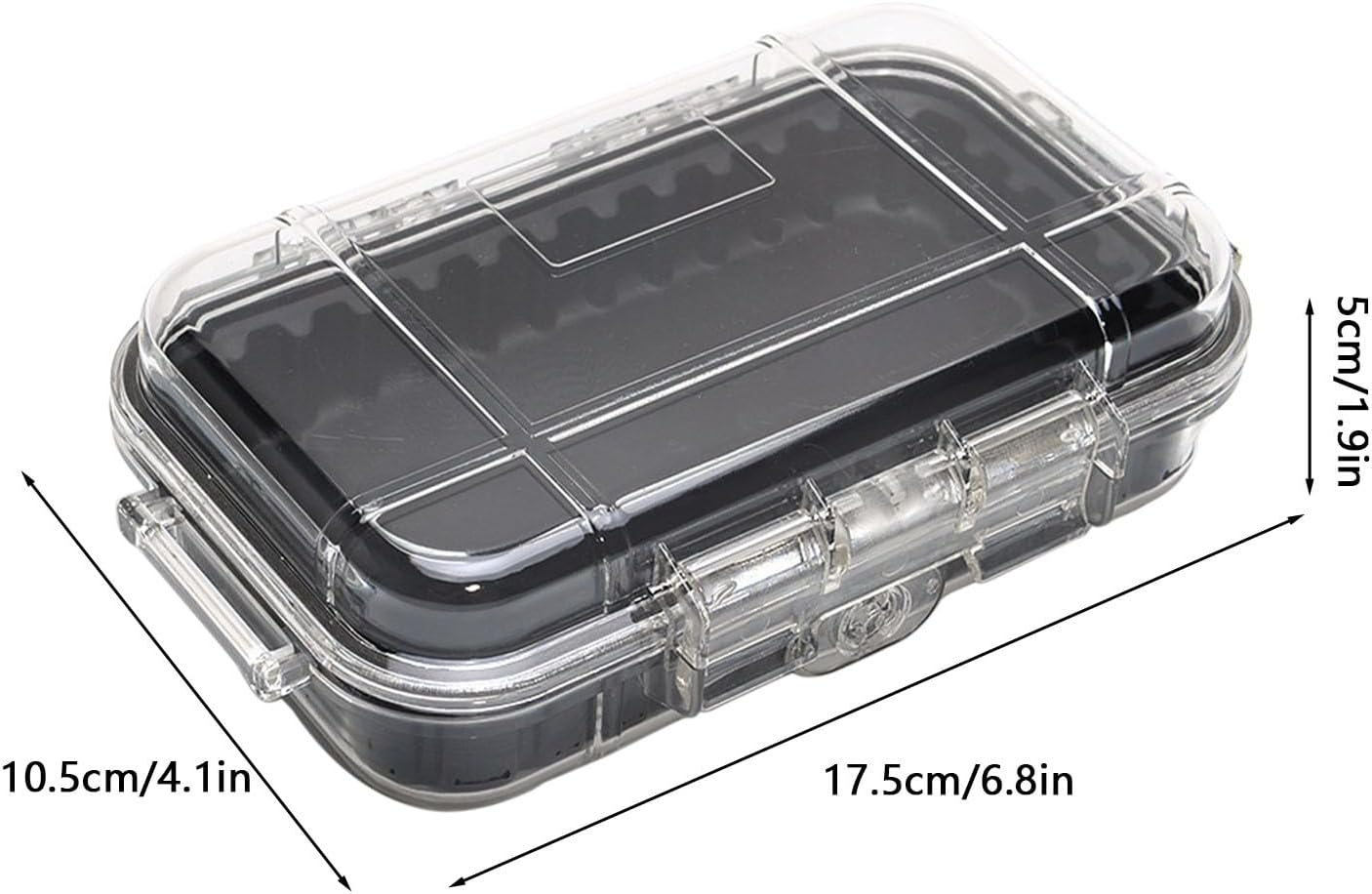 Waterproof Dry Box | Water Resistant Precision Equipment Dry Container with Carabiner | Waterproof Containers for Camping, Picnic, Exploring, Rafting, Mountaineering Amith image number 6