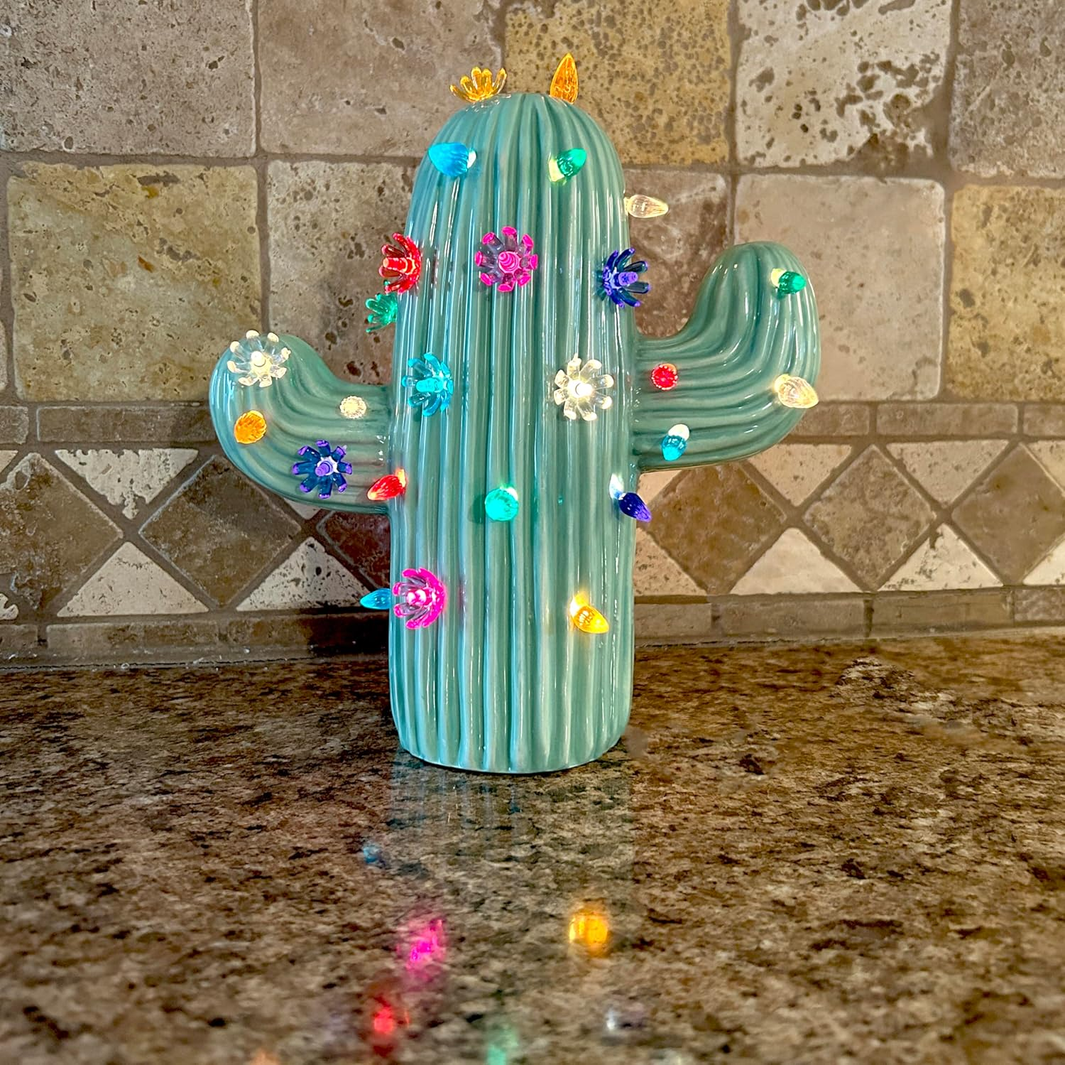 National Artcraft Small Twist-Style Ceramic Christmas Tree Light Ornaments - (144/Pack)