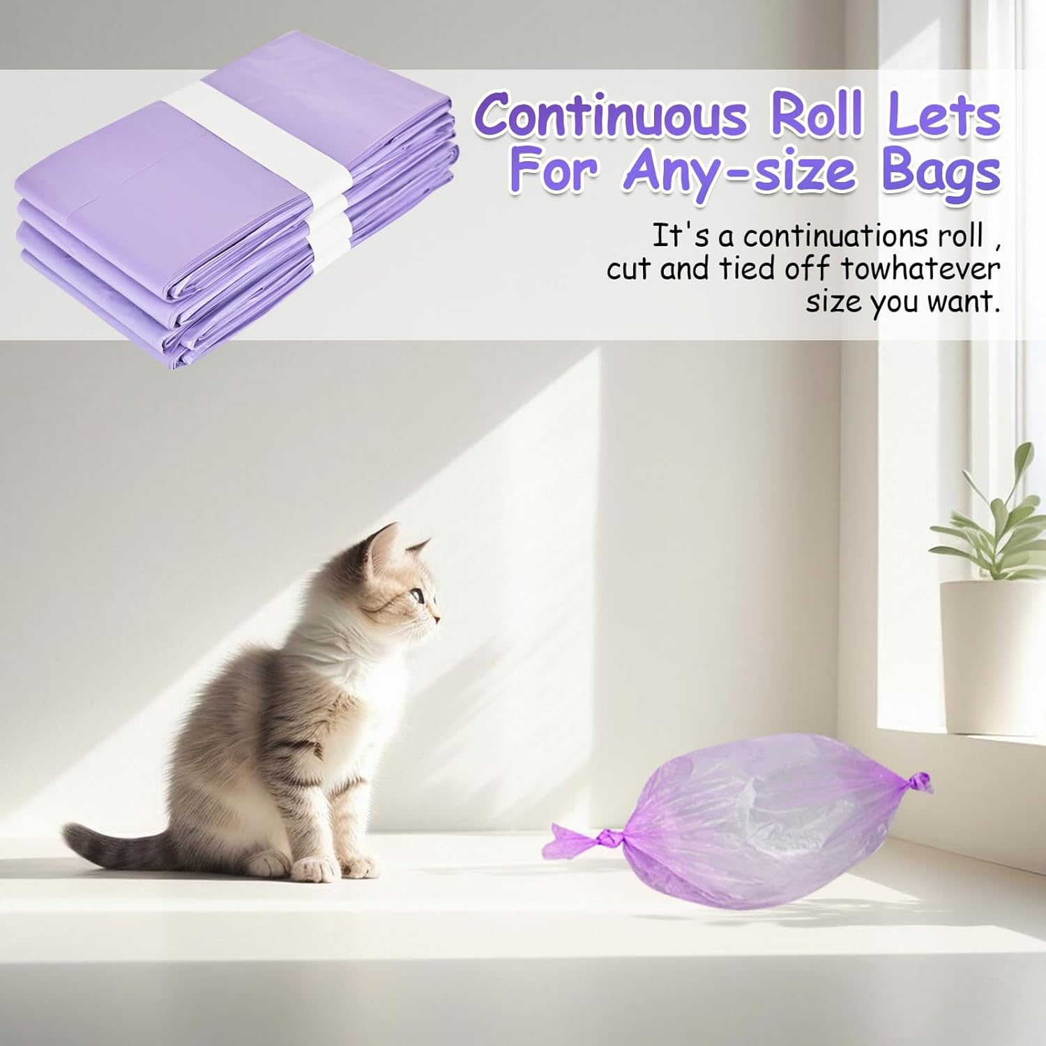 Pack of 4 Refill Films Compatible with Korbell Classic 16 Litre and Litter Champ Refills Refill Foil Rings Refill Cassettes Nappy Bin Liner Refill Bonus image number 4