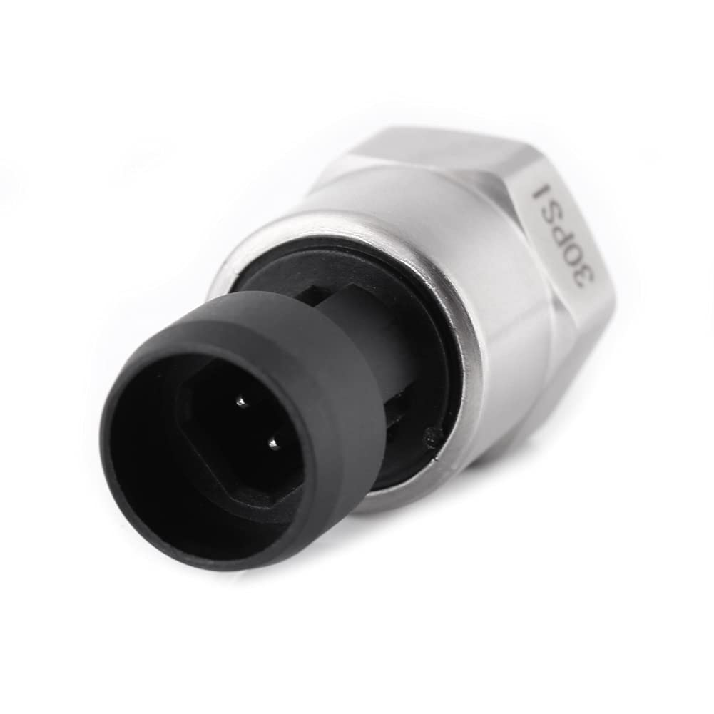 Pressure Transducer - 1/8 Inch NPT Thread Transducer Pressure Sensor - Pressure Sender Pressure Gauge for Oil, Fuel, Air, Water (30PSI) image number 3