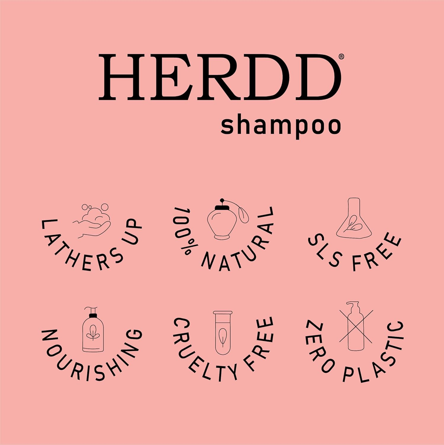 HERDD Shampoo Bar for Pets | Rose & Wagnolia, Nourishing, Anti-Itch, Detangling Shampoo for Dogs, Cats & Horses image number 3