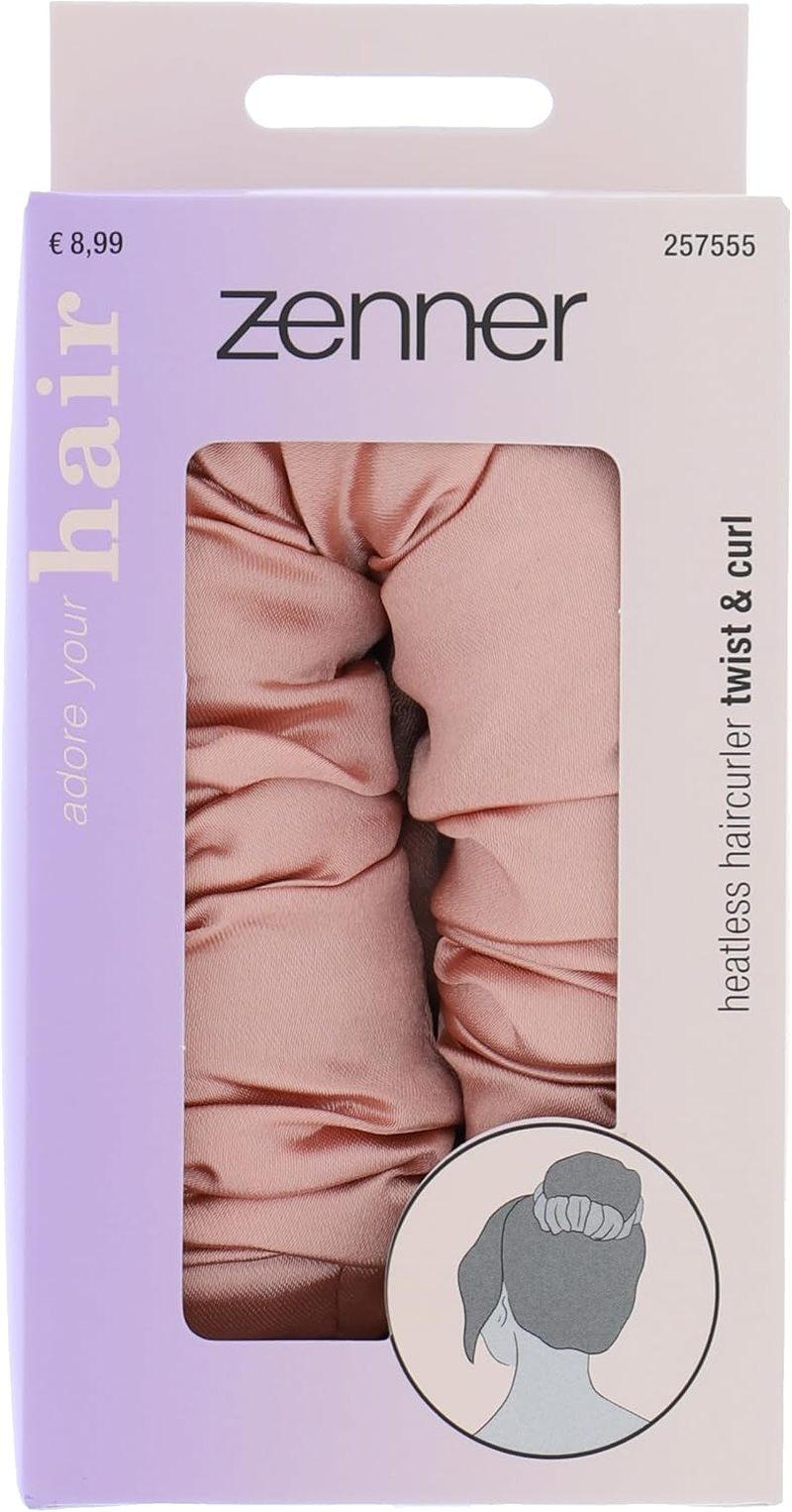 Zenner Curlers - Heatless Curls Hair Curlers for Gentle, Heatless Curls - Easy Styling with Scrunchie for Natural Volume