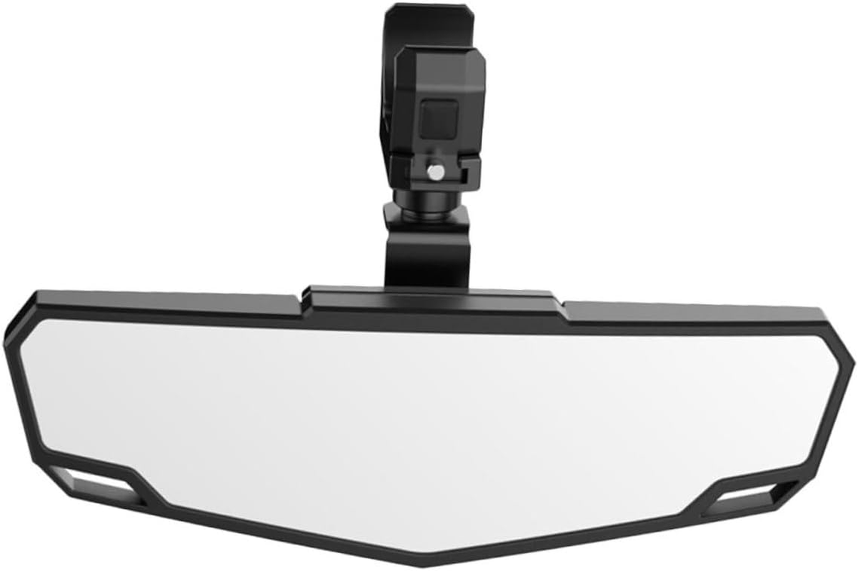 Cabilock Atv Rear View Mirror with Abs Clamp Blind Spot Auxiliary Mirror for Utv and All- Vehicles Compatible image number 1