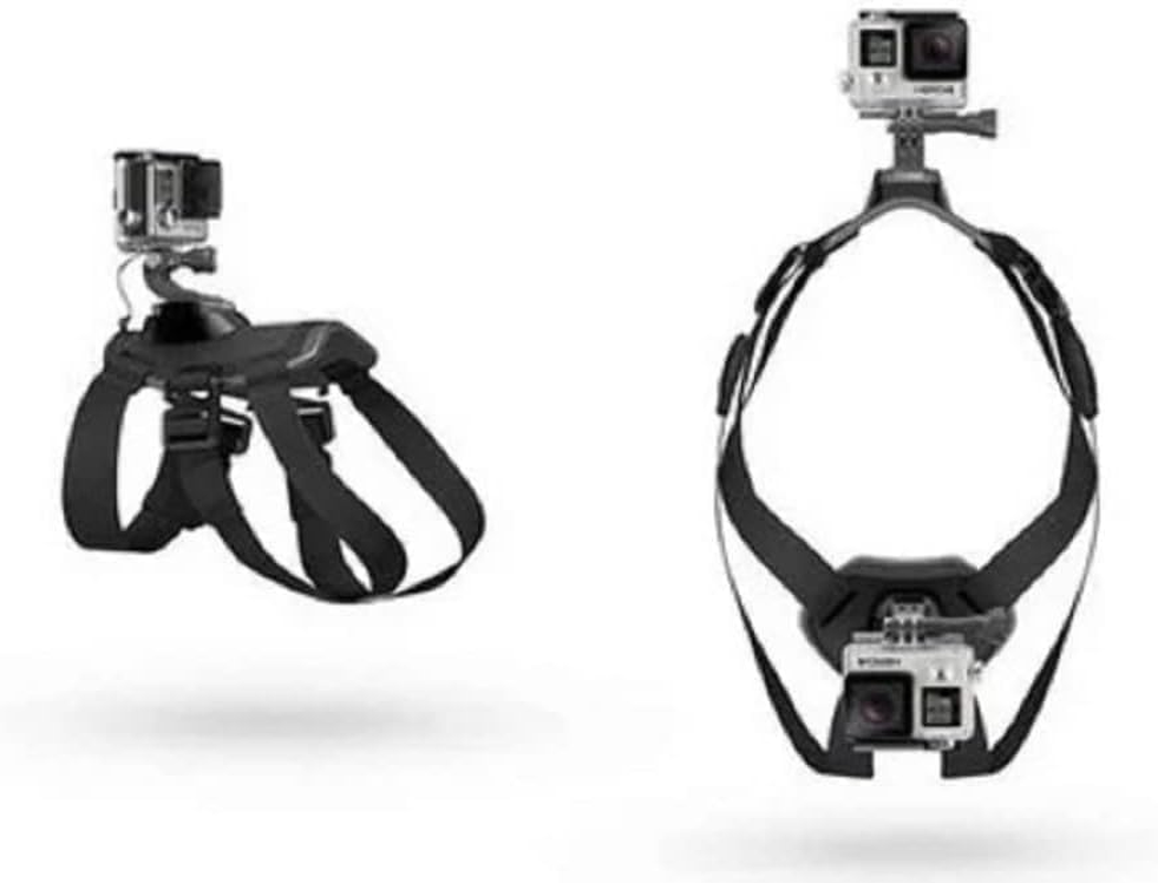 Dog Harness Gopro, Soft and Adjustable Gopro Dog Harness Mount for Large, Medium and Small Dogs Can Be Used for Chest and Back Fixation Suitable for All Models of Gopro Hero image number 4