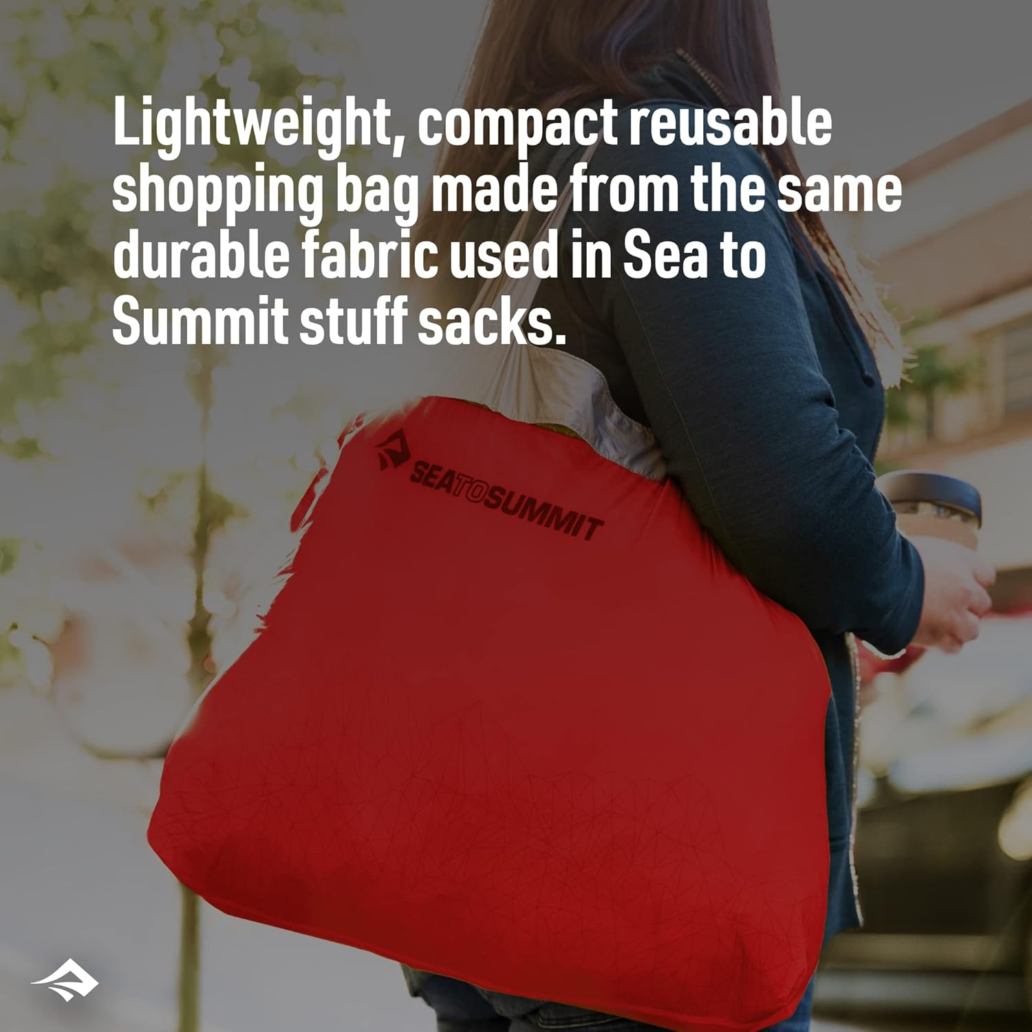 Sea to Summit Ultra-Sil Shopping Bag - Turquoise image number 2