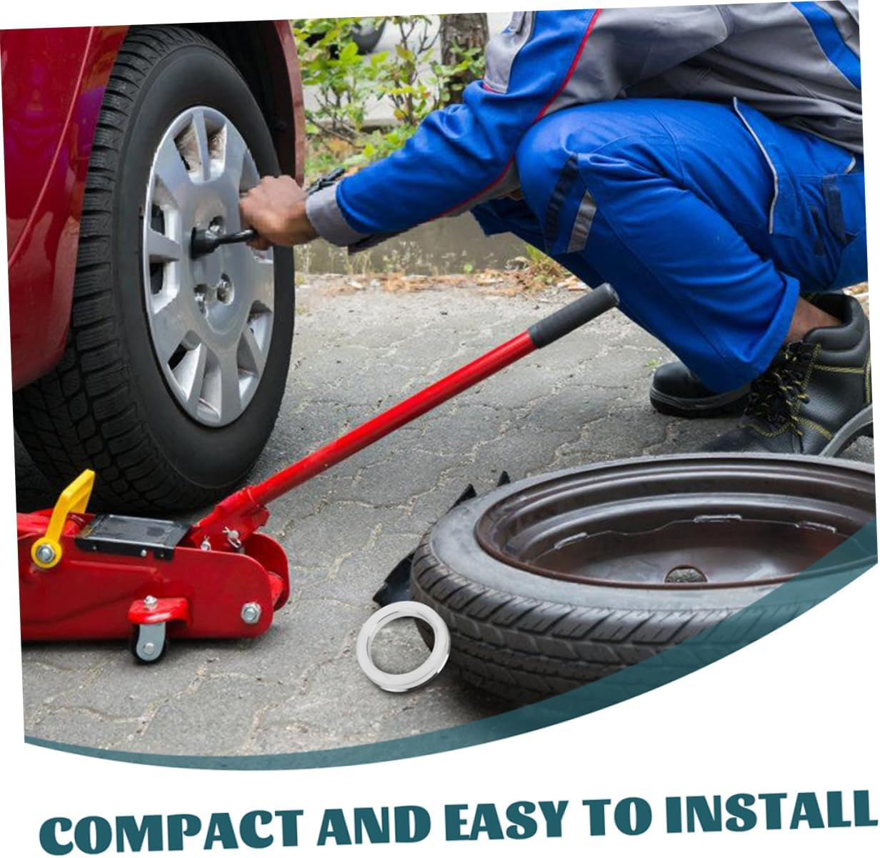 Ciieeo 4Pcs Hub Centric Rings to Hubrings for Wheel Hub Center Ring Automotive Wheel Accessories image number 6