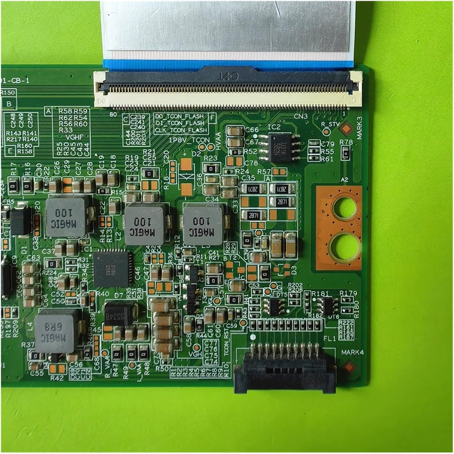 CV500U1-T01-CB-1 T-CON Logic Board Replacement Parts， Compatible for Philips TV 50PUF6033/T3 50PUS7303/12 50Pus6703/12，Compatible for TCL 50P8M 50R6E 50S421 S50-F1 image number 2