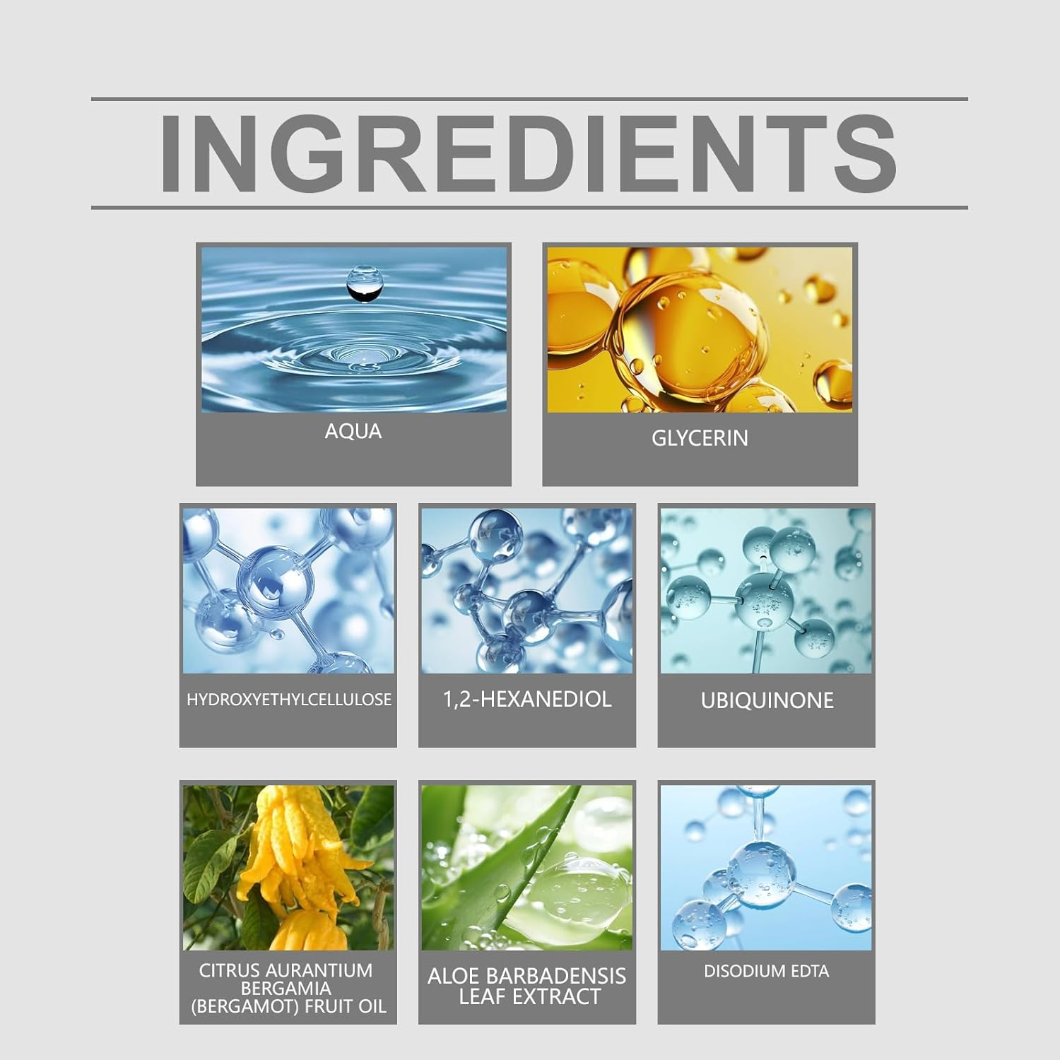 Co-Enzyme Q10 Anti-Aging Face Serum - Antioxidant Powerhouse for Face & Neck, Hydrating, Lightweight, to Reduce Appearance, Firm, Radiant Skin