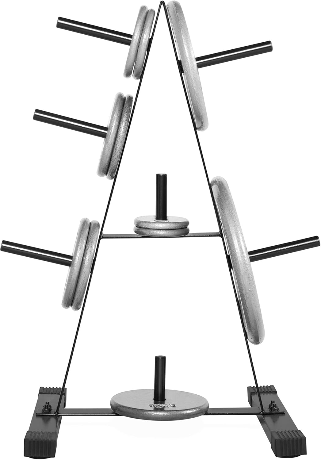 Cap Barbell Weight Plate Rack for 1-Inch Weight Plates - Green image number 6