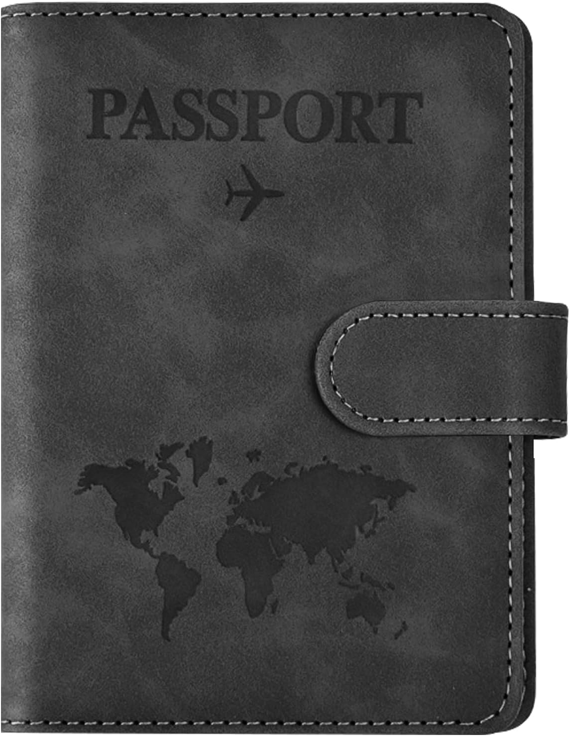 RFID Blocking Passport Cover Wallet Case with Slots for Travel Must Haves Accessories,Cozy Core Travelling Passport Holder for ID, Credit, Business Cards, and Boarding Passes
