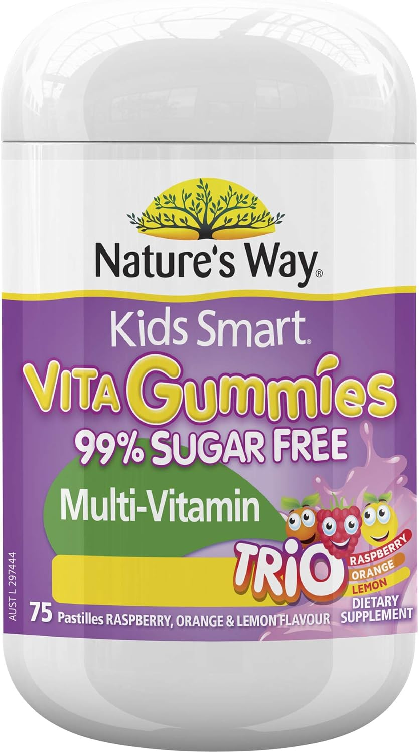 Nature'S Way Kids Smart Vita Sugarfree Multi Trio 75 Gummies image number 1