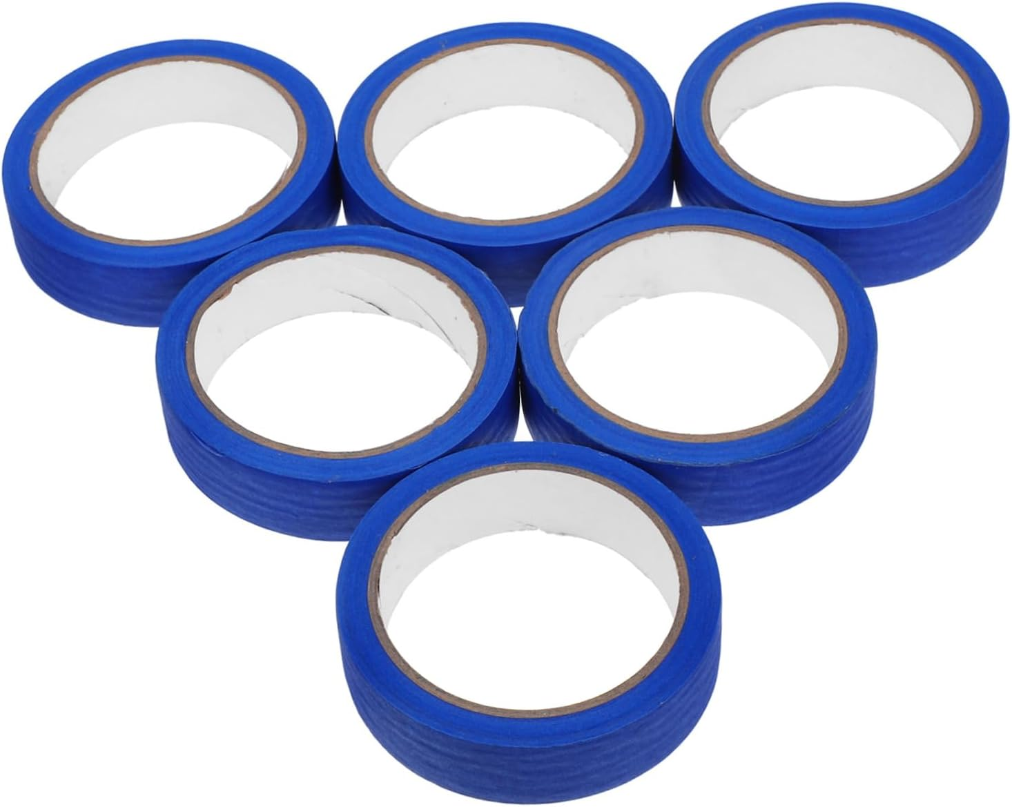 6Rolls Wide Masking Tape Strong Adhesive Painters Tape for Multi Purpose Painting and Crafts Yards image number 2