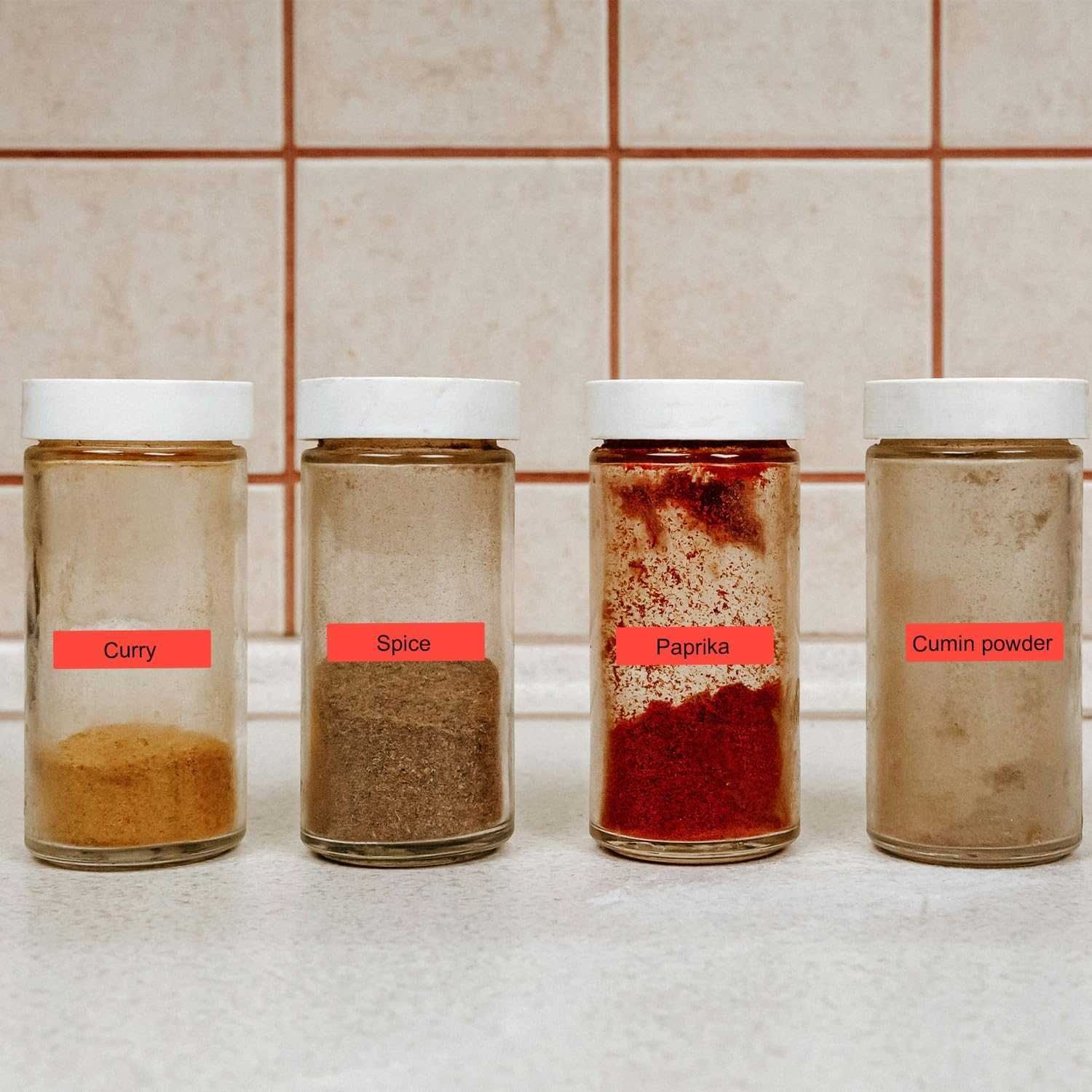 3 Rolls Label Maker Tape for Phomemo D30 Label Printer Machine, 12Mm X 40Mm Thermal Paper Stickers Waterproof Self Adhesive Label Tape Replacement for Home Office School Files (Red) image number 5