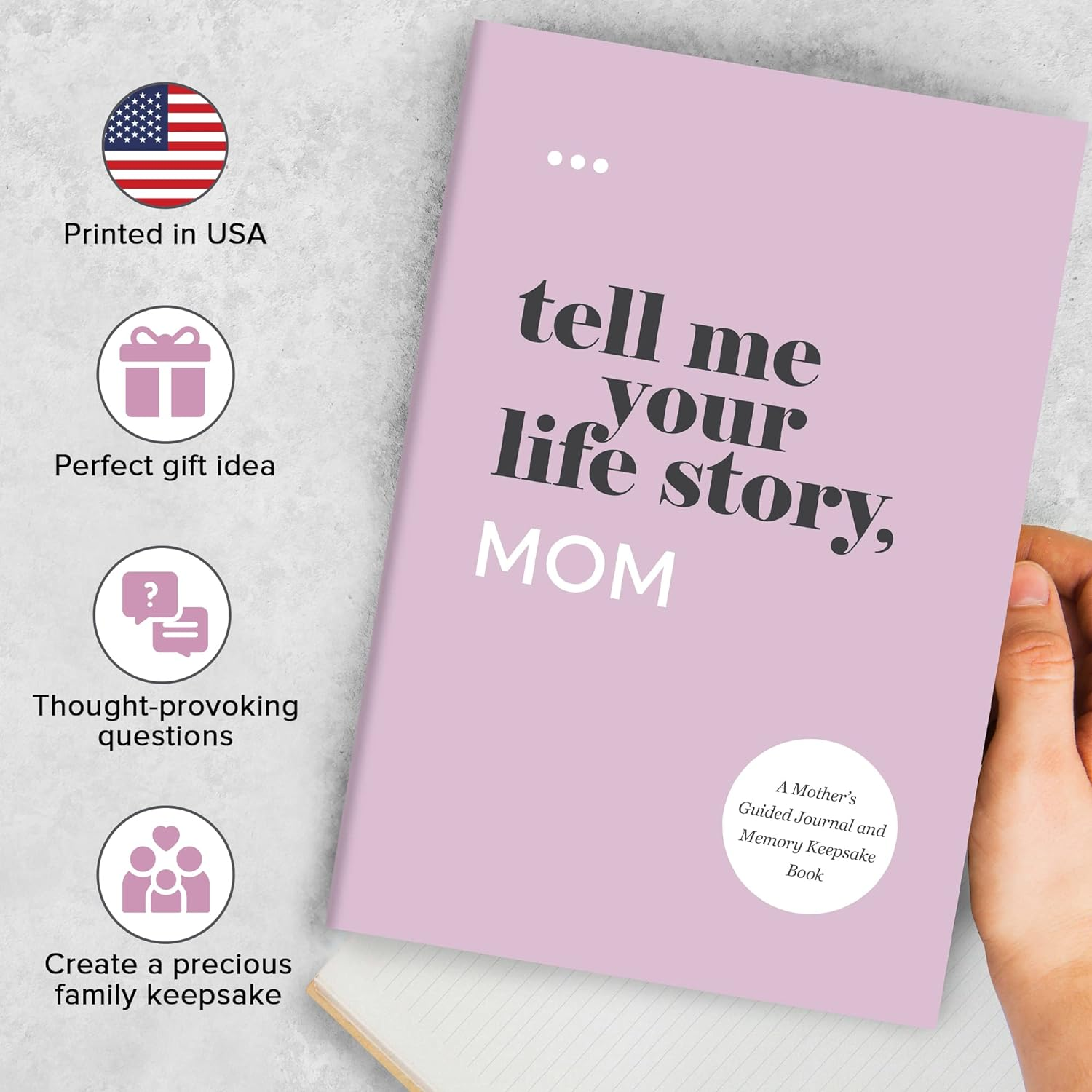 Tell Me Your Life Story, Mom: a Mother&rsquo;S Guided Journal and Memory Keepsake Book image number 6