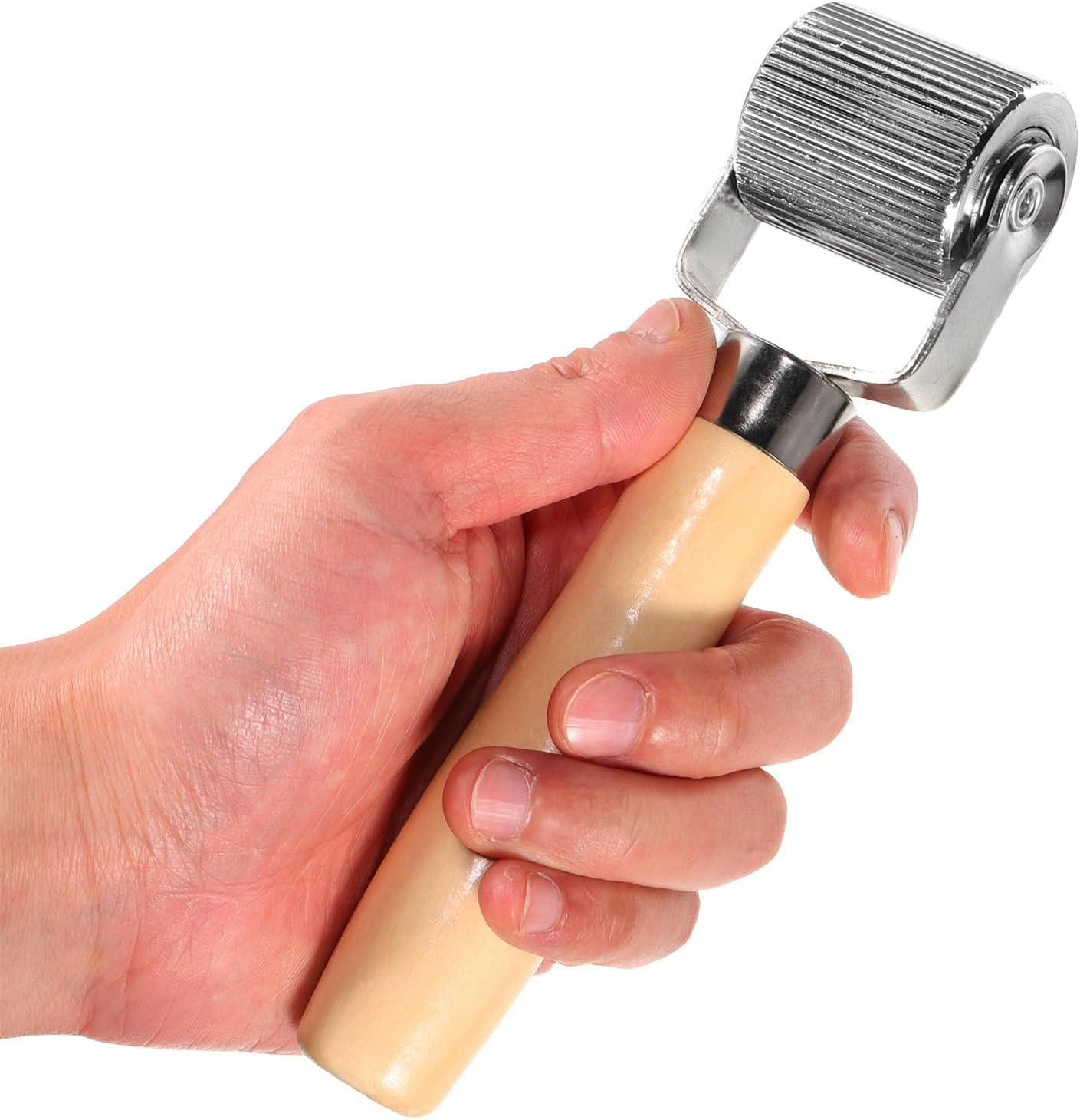 PLAFOPE Metal Tire Repair Roller Tool 44Mm with Bearings for Car and Motorcycle Sound Deadening, Noise Reduction and Seamless Tire Patch Application Tool for Automotive Maintenance image number 3