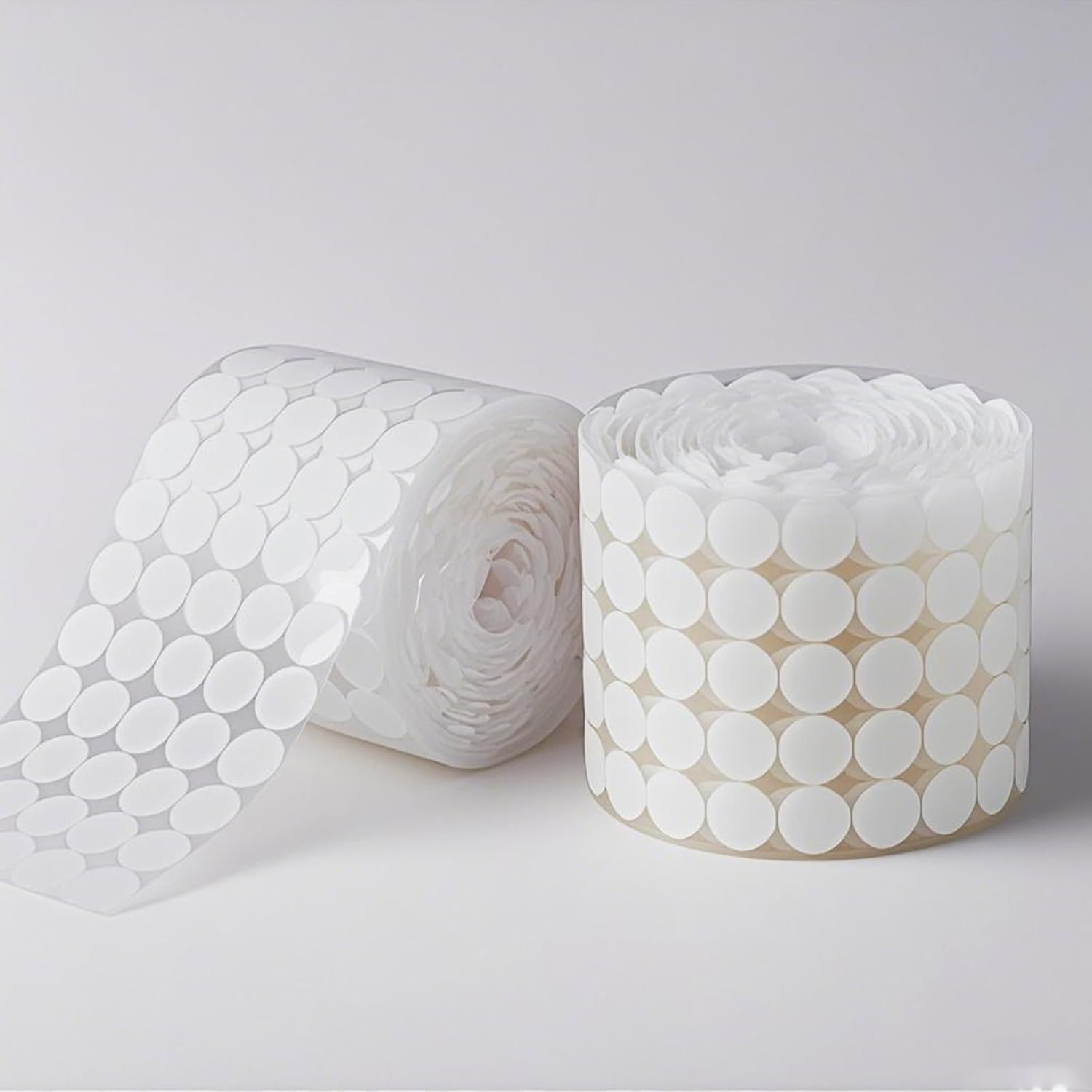 216 Pairs Transparent Sticky Dots - 1.5Cm Hook & Loop Fastener, Multi-Purpose for Arts & Crafts, Classroom Displays, Home Organization - Reusable & No Residue Fastener image number 4