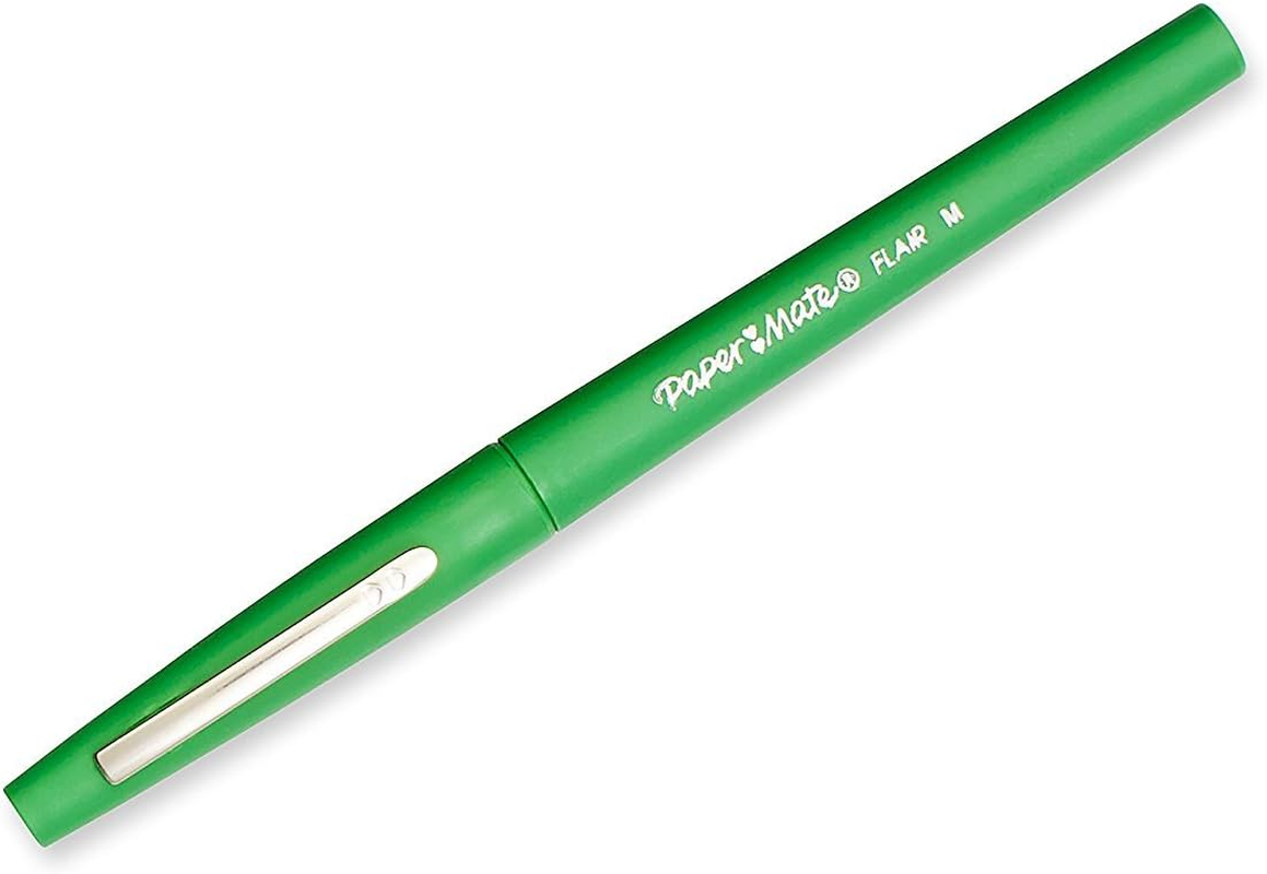 Paper Mate Flair Felt Tip Pen, Medium Point (0.7Mm), Blue image number 4