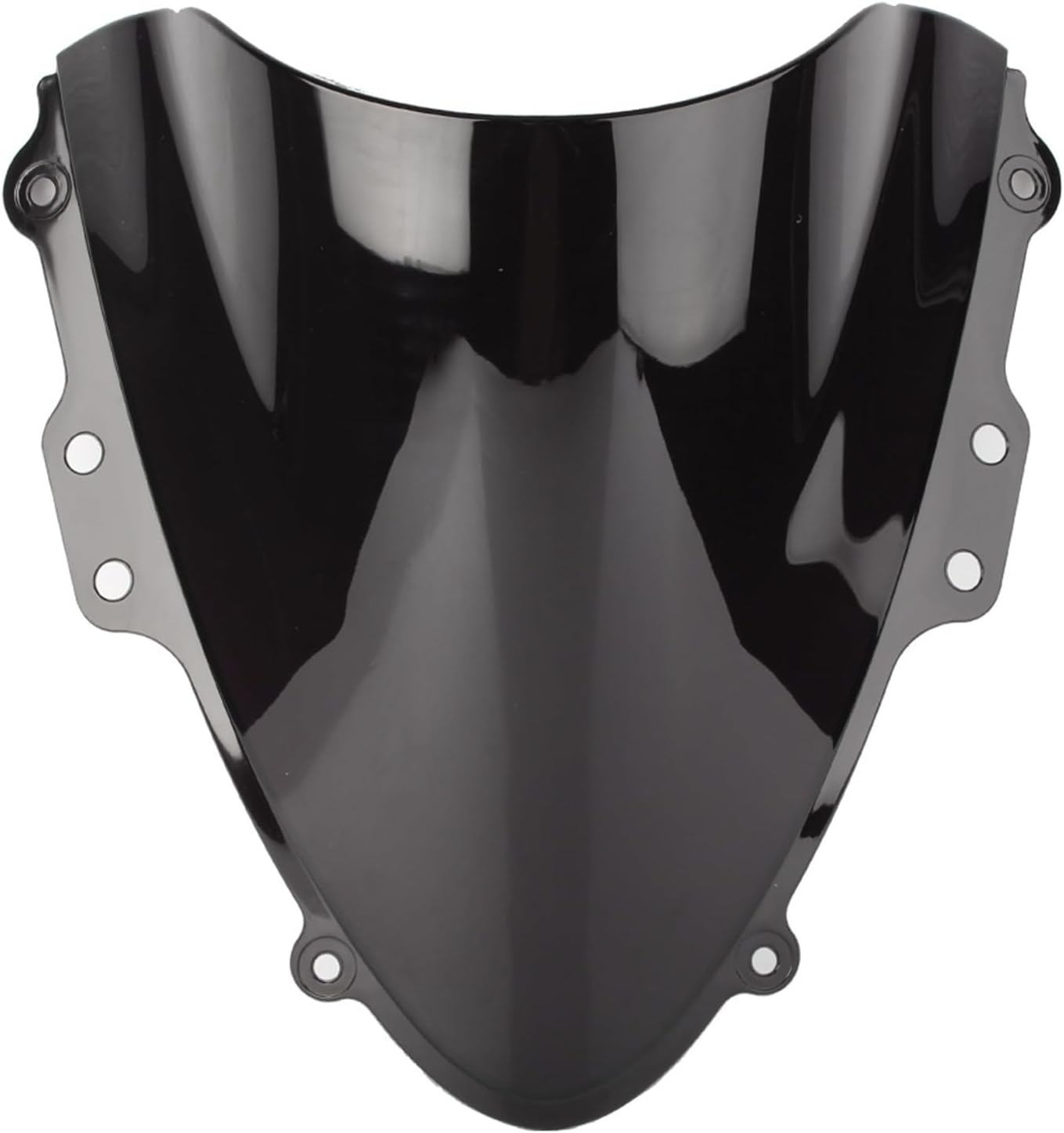 Motorcycle Accessories for Suzuki GSXR600 GSXR750 K4 2004 2005 Windshield Windscreen Double Bubble Motorcycle Parts ABS Plastic Windshield (Color : Black) image number 1