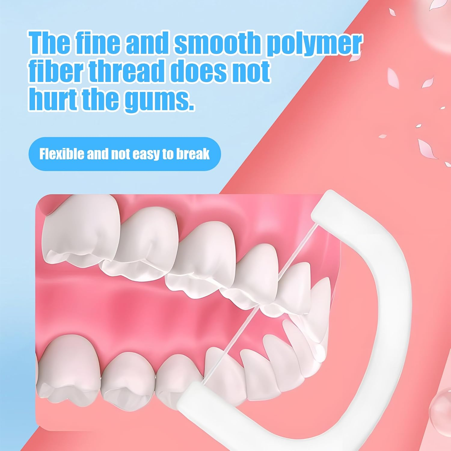 26-Pack 5-In-1 Disposable Travel Toothbrush Kit with Pre-Pasted Toothpaste & Floss | Compact Waterless Oral Care for Travel, Camping & On-The-Go | Perfect for Adults, Backpackers & Office Use image number 3