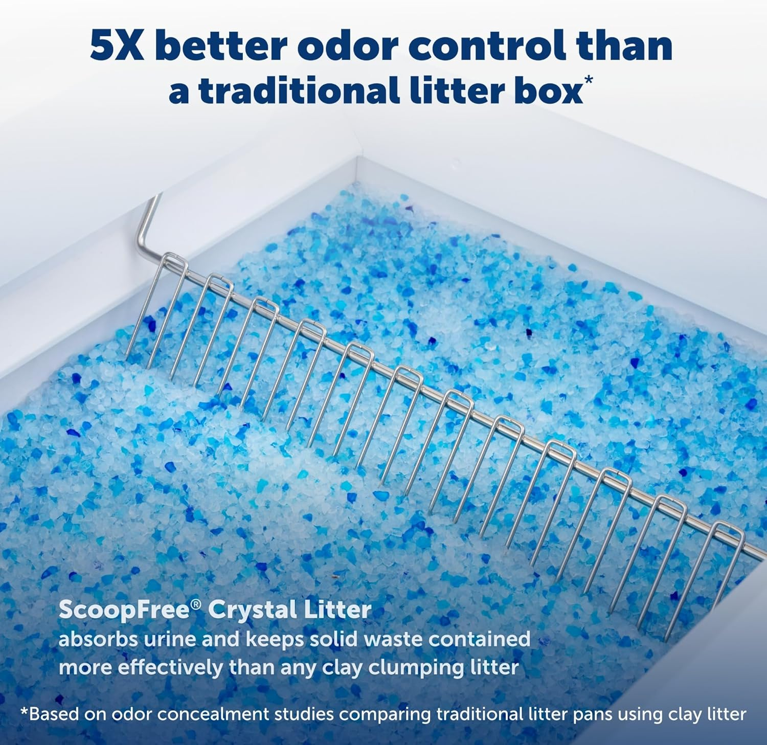 Petsafe Scoopfree Reusable Stainless Steel Litter Tray image number 2