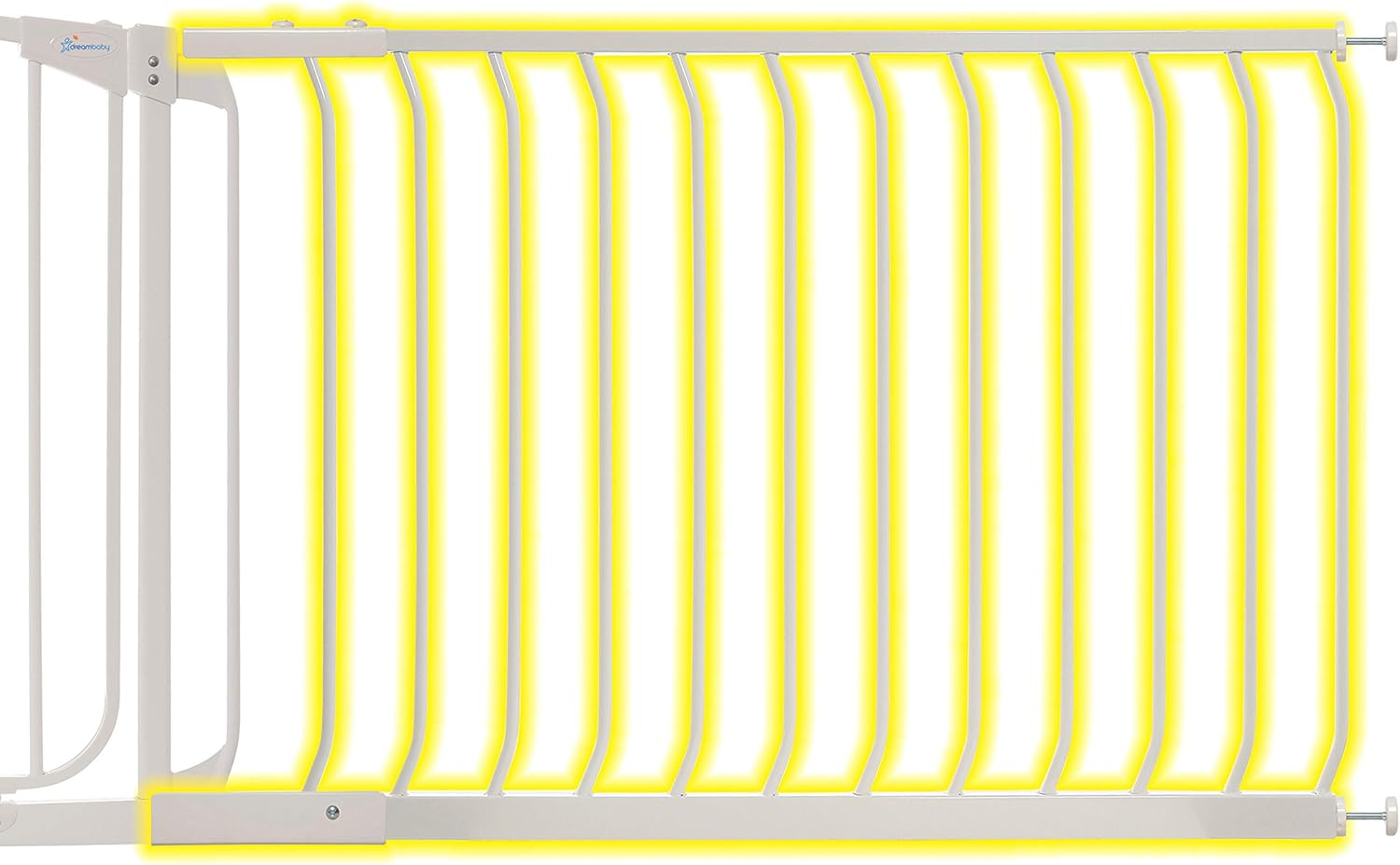 Dreambaby Chelsea 100Cm Baby Gate Extension (White) image number 2