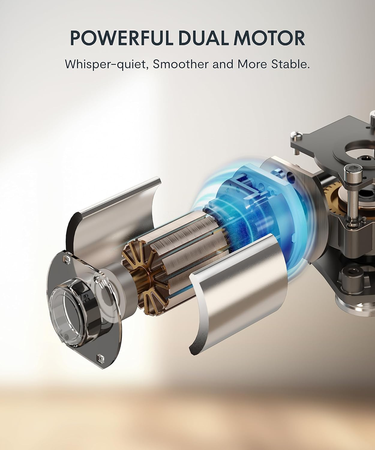 FLEXISPOT E6 Dual Motor 3 Stages Standing Desk 120X60 Cm Whole-Piece Board Height Adjustable Desk Electric Stand up Desk Sit Stand Desk(Black Frame + Mahogany Desktop) image number 3