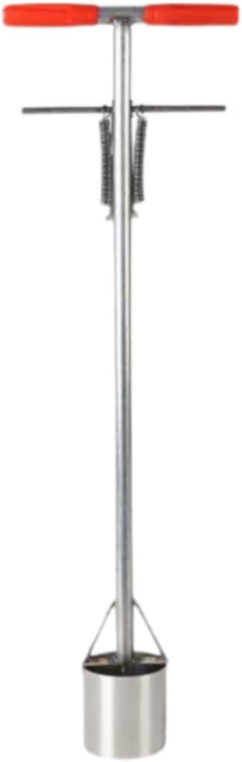 Qianly Manual Transplanter for Lawn Plug, Bulb Planting and Soil Sampling Tool, 9Cm Diameter image number 2