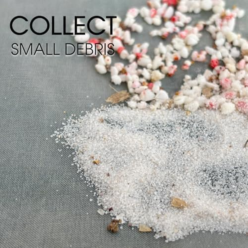 17.5'' Ultra Fine Mesh Pool Skimmer Net Rake for Sand Silt Pollen Debris - Super Extra Fine Nylon Cleaning Pool Net for above Ground & In-Ground Swimming Pools image number 1