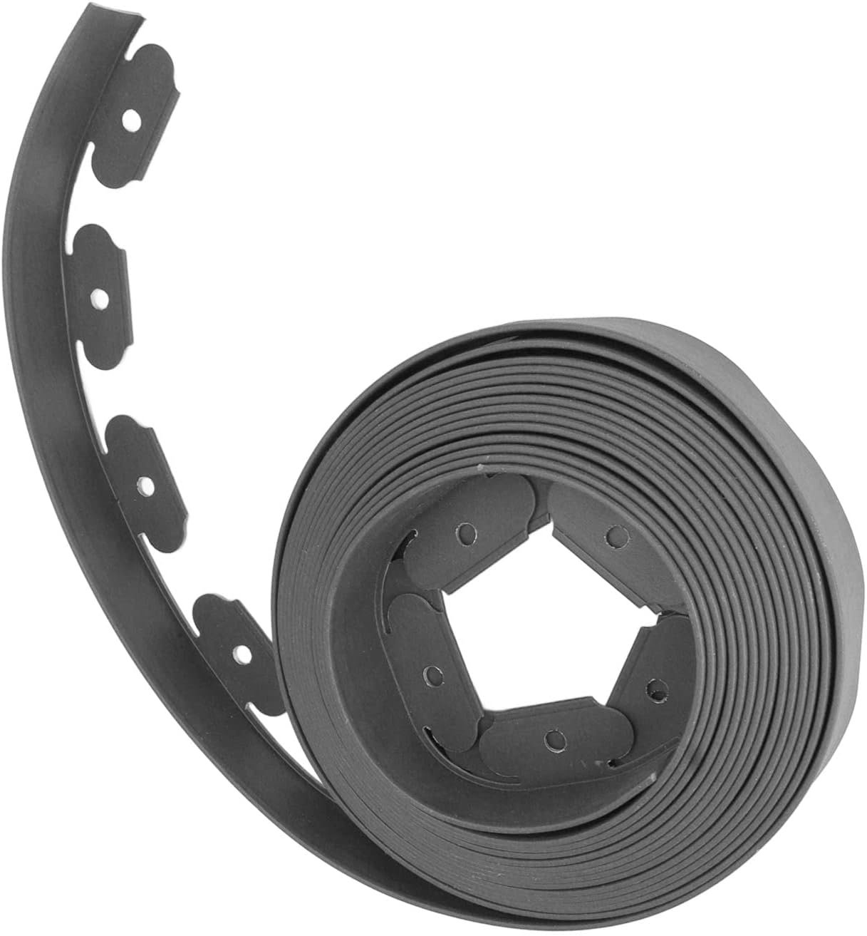 Landscape Edging Kit, PE Durable Easy to Use Plastic Garden Edging Border L Shaped for Lawn (5Cm*5Cm*10M) image number 3