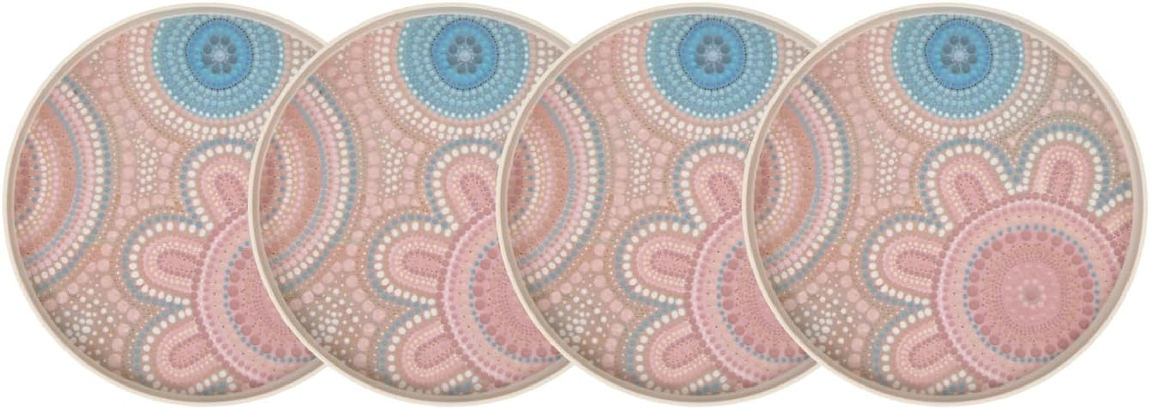 Maxwell & Williams Lou Martin Uplift Melamine Plate 25.5X2 Set of 4 image number 1