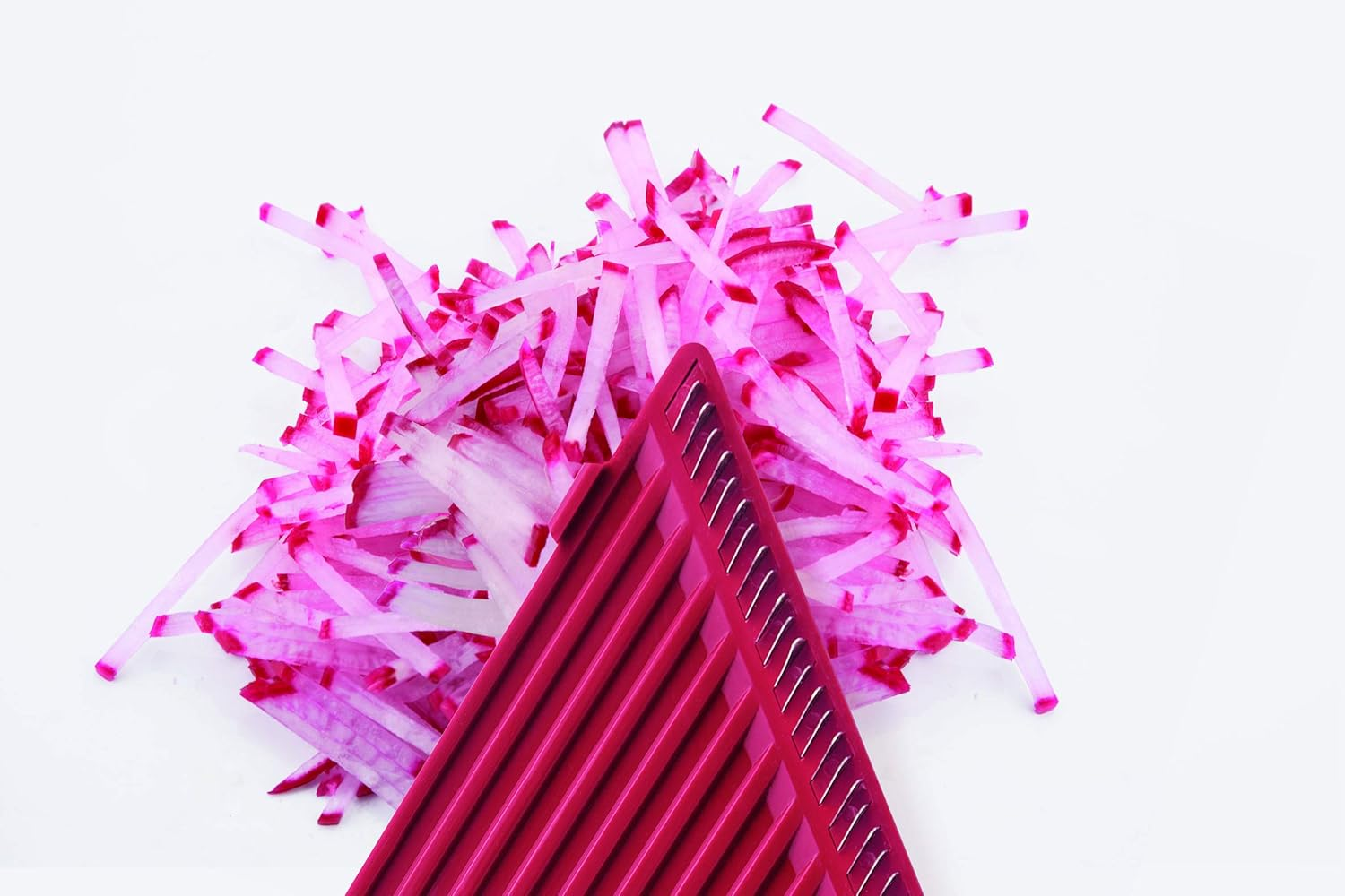 GSD Haushaltsger&auml;te 30011 G S D Universal 30 011 Vegetable Slicer Stainless Steel Red image number 5