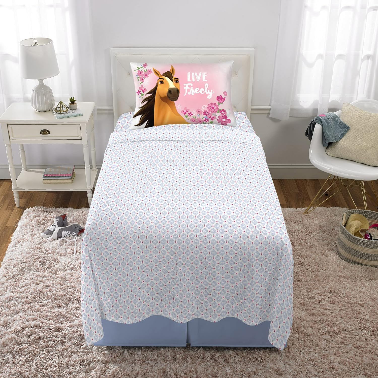 Franco Kids Bedding Super Soft Sheet Set, 3 Piece Twin Size, Spirit Riding Free image number 2