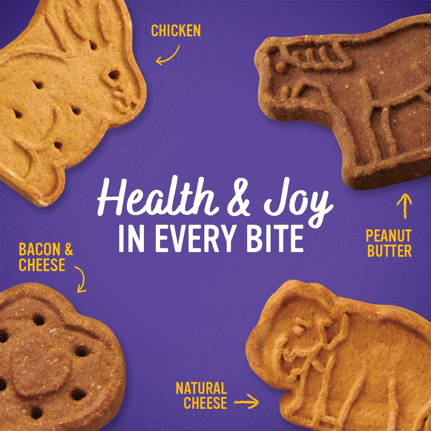 Blue Dog Bakery Natural Dog Treats, More Crunch Large, Assorted Flavors, 18Oz Box, 1 Box image number 1