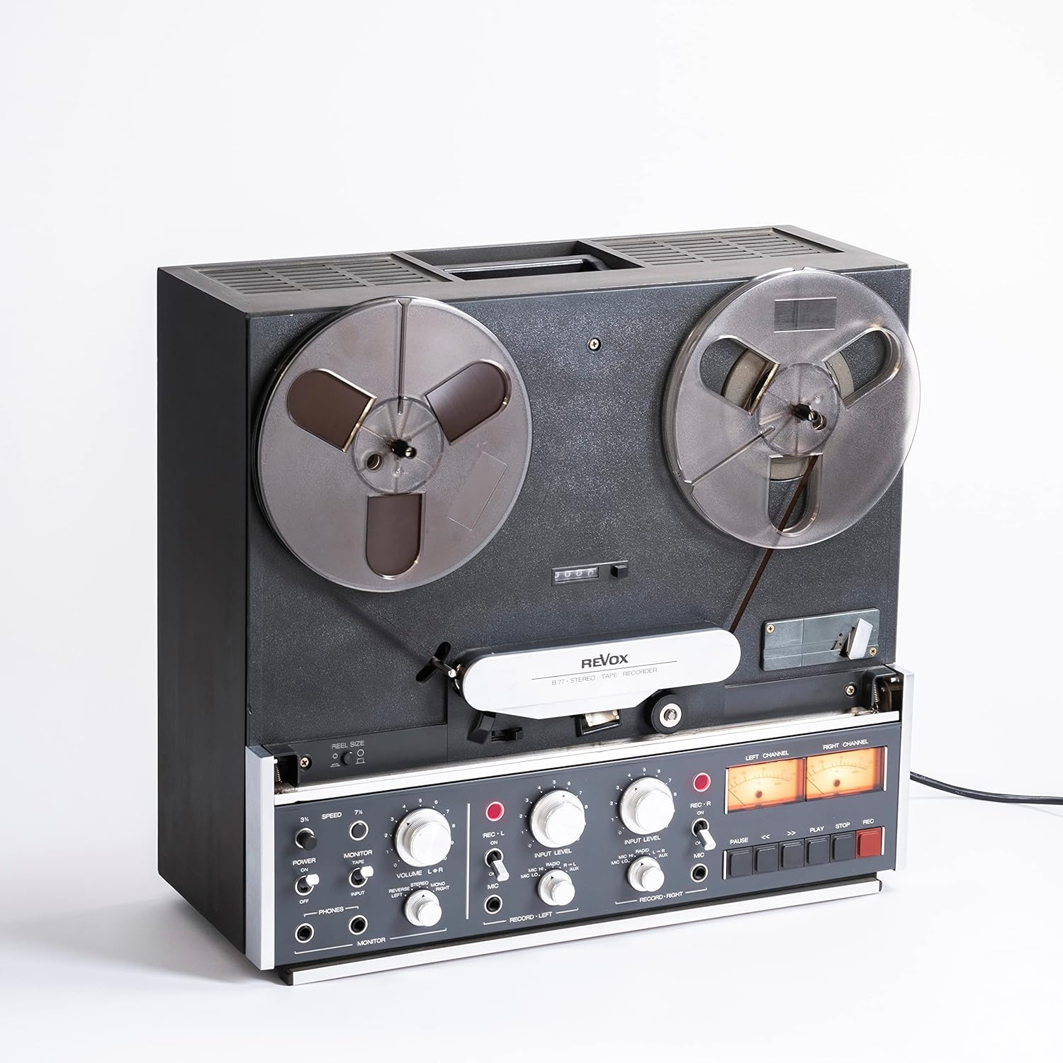 RTM Long Play Recording LPR 35 &frac14; Inch - Reel to Reel Magnetic Tape for Audio Recording - 1800 Ft Trident Plastic Reel - 7 Inch Diameter image number 1