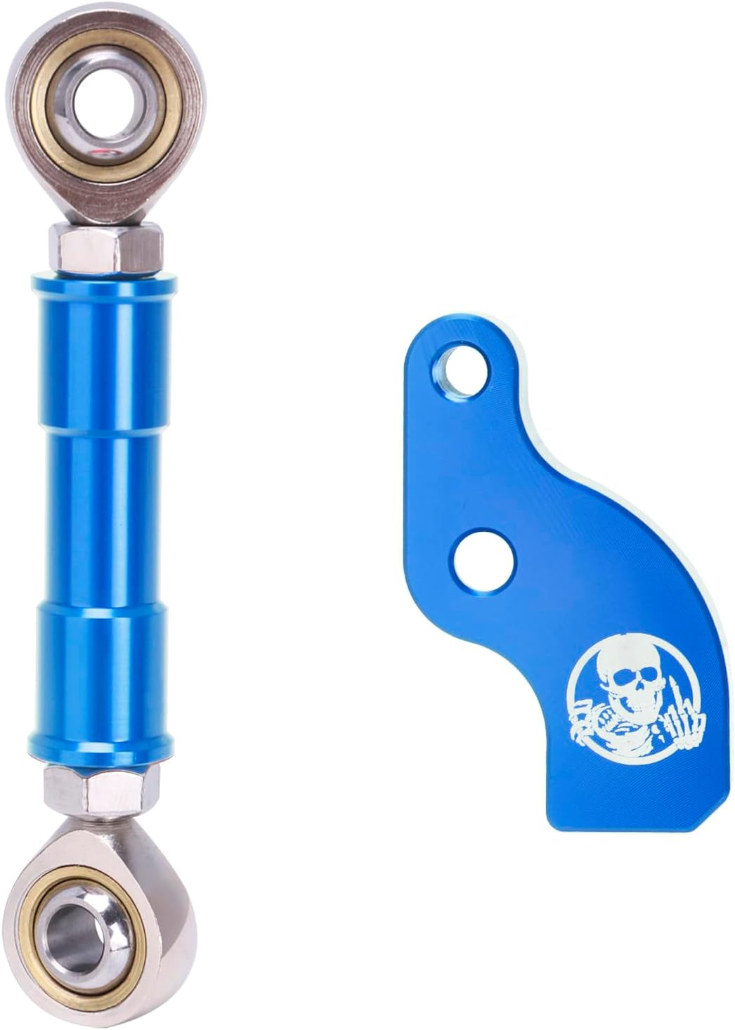 TDZ Ez Shift Neutral Gear Assist Kit + Shift Linkage for '18-Late Softail with Mid-Control Models, Blue