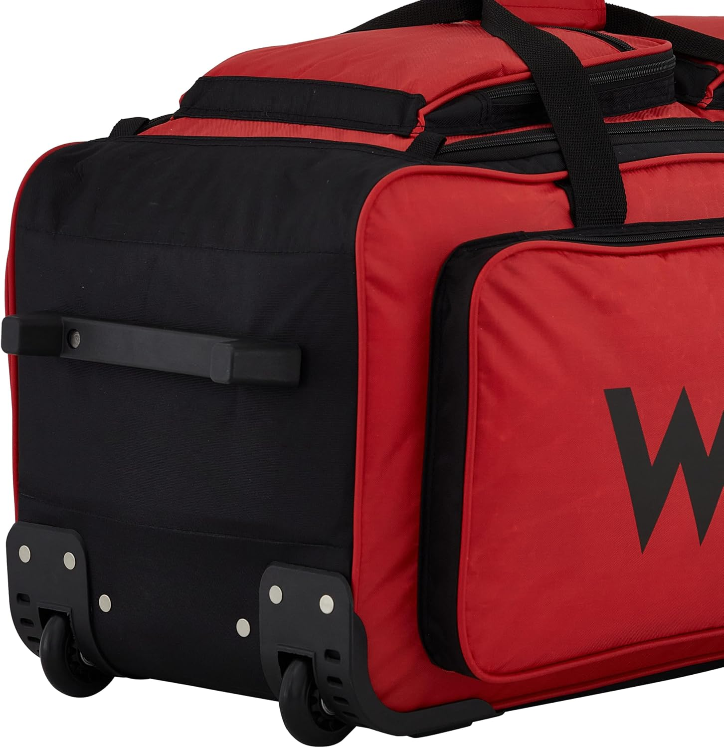 Wrangler Wesley Rolling Duffel Bag, Salsa Red, 30" Wesley Rolling Duffel Bag image number 3