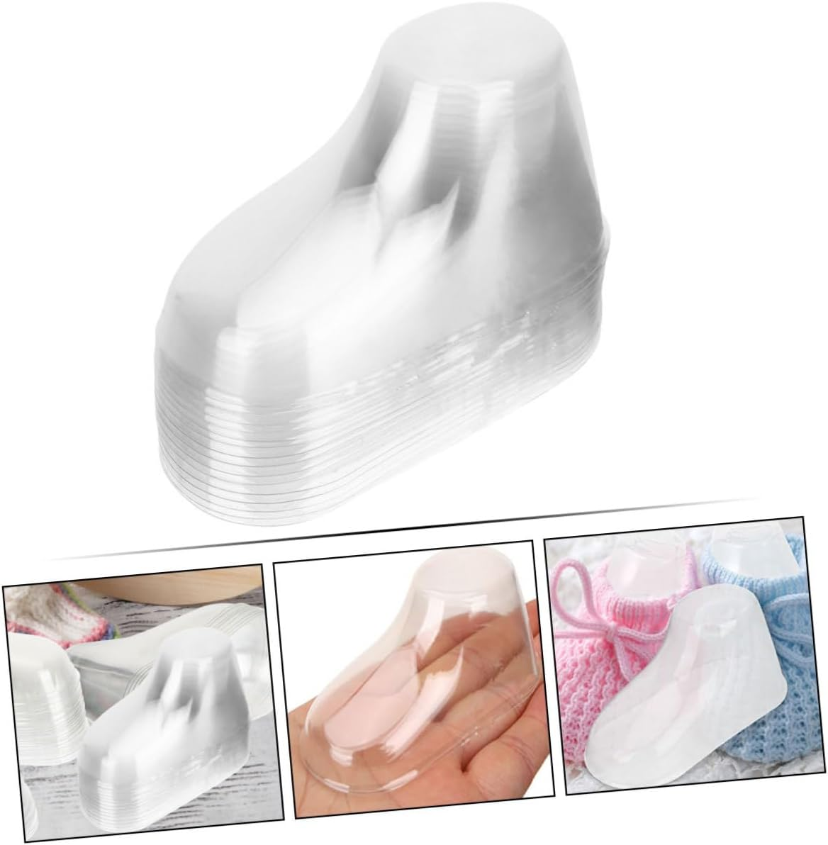 Healifty 100Pcs Boy Girl Feet Model for Shoes Socks Display Stand in Shop Store Boys and Girls Feet Molds
