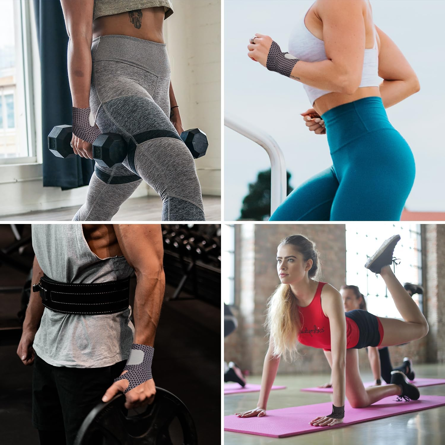 Ultra-Thin Wrist Brace and Compression Wraps, 2Pcs Ultra Thin Wrist Support Brace,Carpal Tunnel Wrist Braces,Adjustable Carpal Tunnel Support Sleeves,Wrist Brace Support for Carpal Tunnel,Pink image number 3