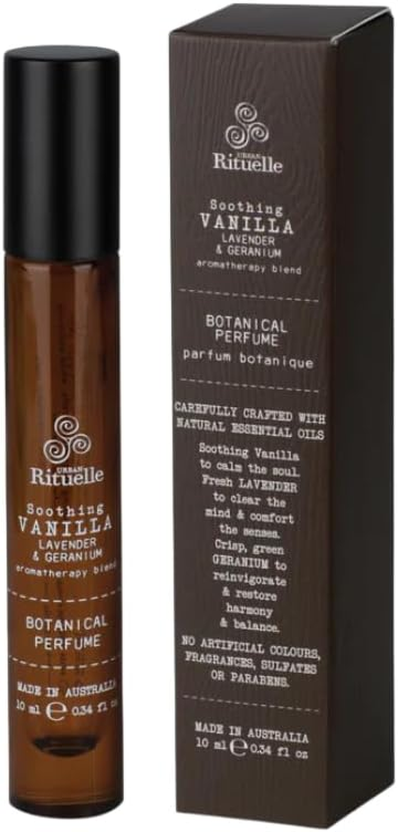 Urban Rituelle Eau De Parfum 10Ml - Botanical Perfume - Vanilla, Lavender & Geranium