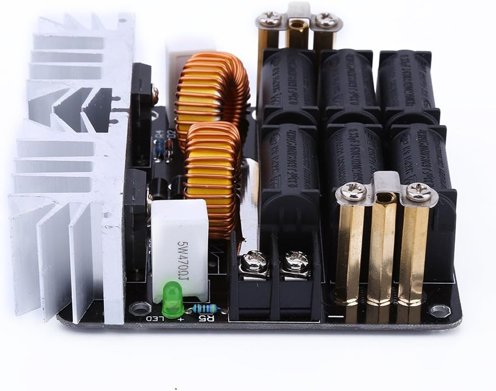 Yosoo 1000W ZVS Low Voltage Induction Heating Board Module Coil 12V-48V Flyback Driver Heater DIY