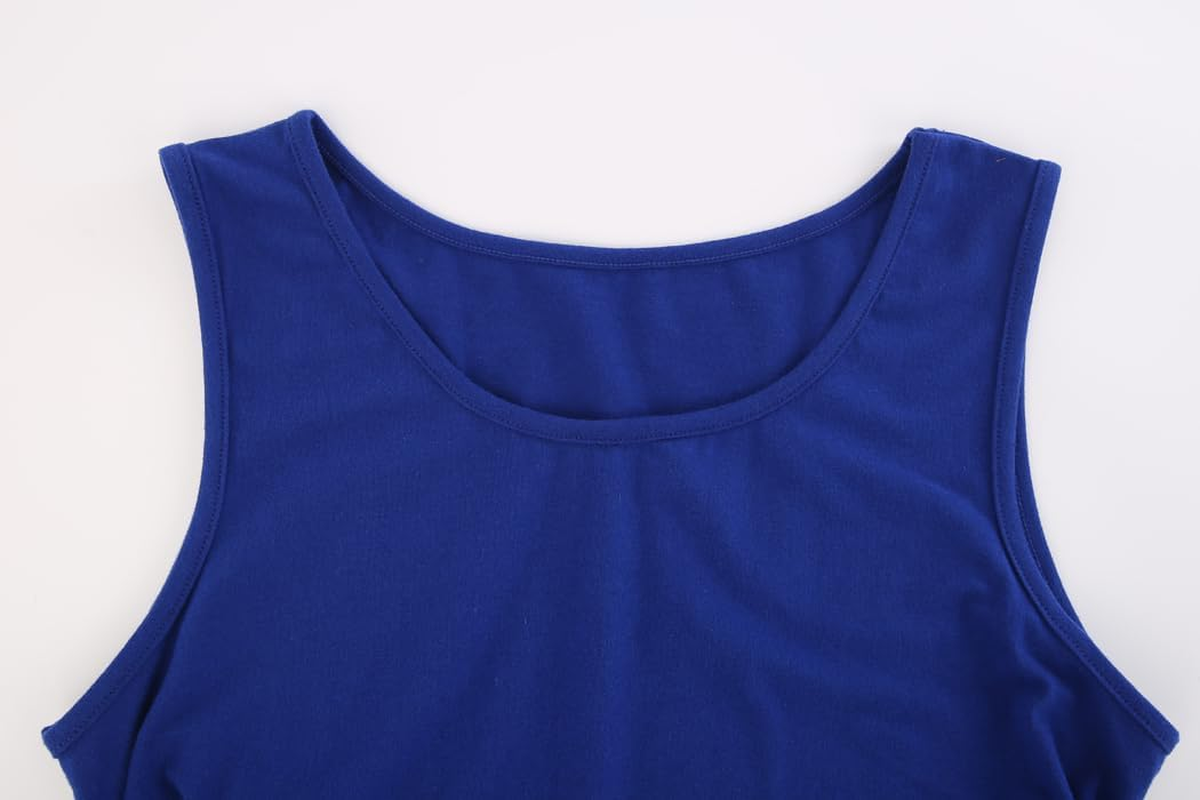 Women'S Pregnancy & plus Size Tank Top - Breathable Slimming Top with Ruffle Detail for Pregnancy, Breastfeeding & plus Sizes image number 6