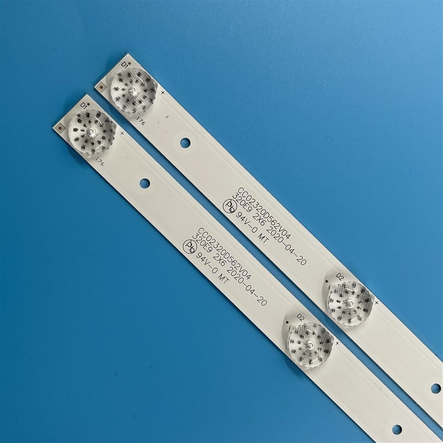 LOTOAK Tv'S LED Backlight Strips Compatible with HI 32HT101W 32HT101X AMCV LE-32ZTHS21 LE-32ZTH07 Bands Ruler 560Mm CC02320D562V04 32E9 2X6 16/3/18 (Color : 10PCS 5TV) image number 3