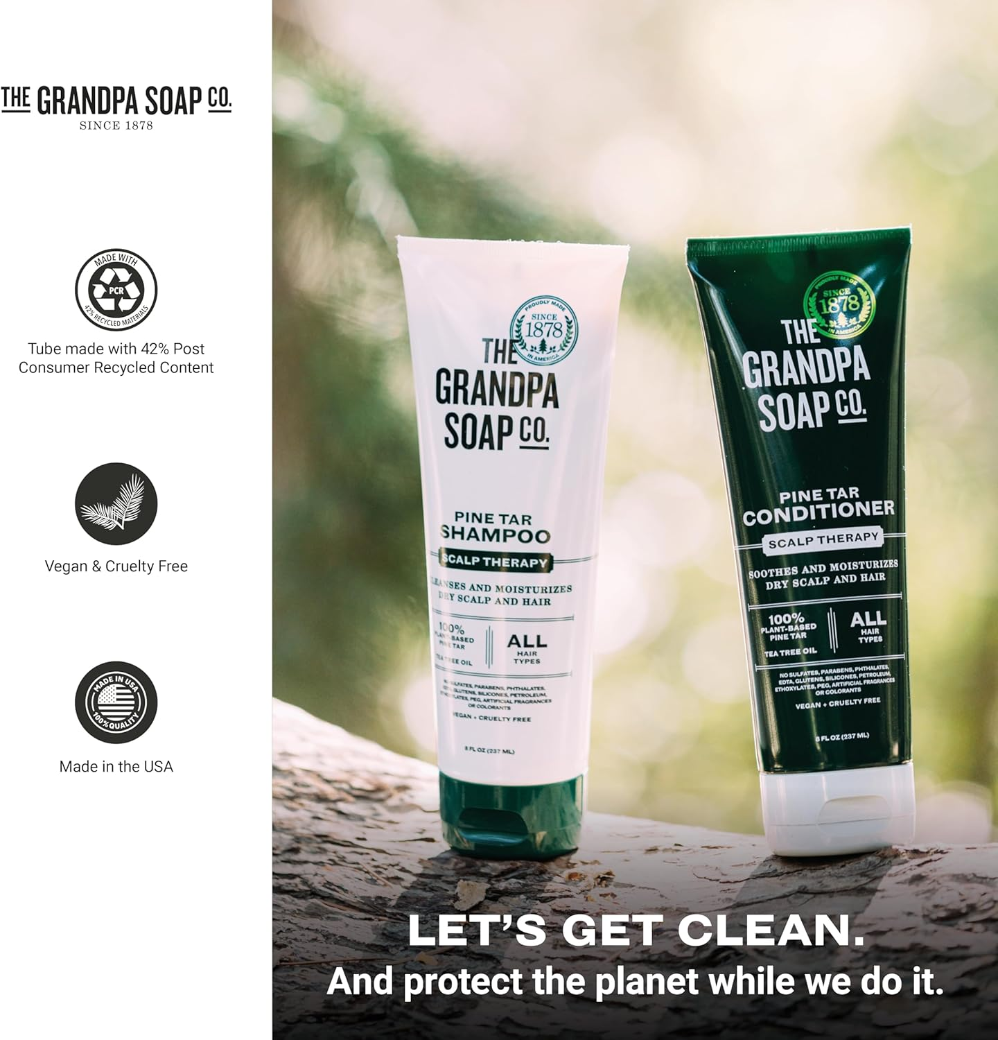 Grandpa'S Pine Tar Shampoo, 8 Fluid Ounce