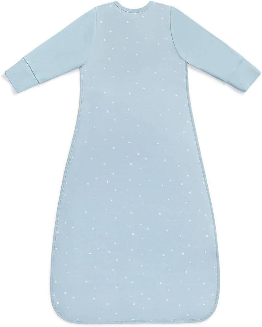 Love to Dream Cotton Long Sleeve Sleep Bag - Light, Wearable Blanket and Ultra Breathable, Sleep and Play - 1.0 TOG - (20-24&deg;C) Ideal for Moderate Temparature (Twinkle Podwer Blue, 6-18M) image number 6