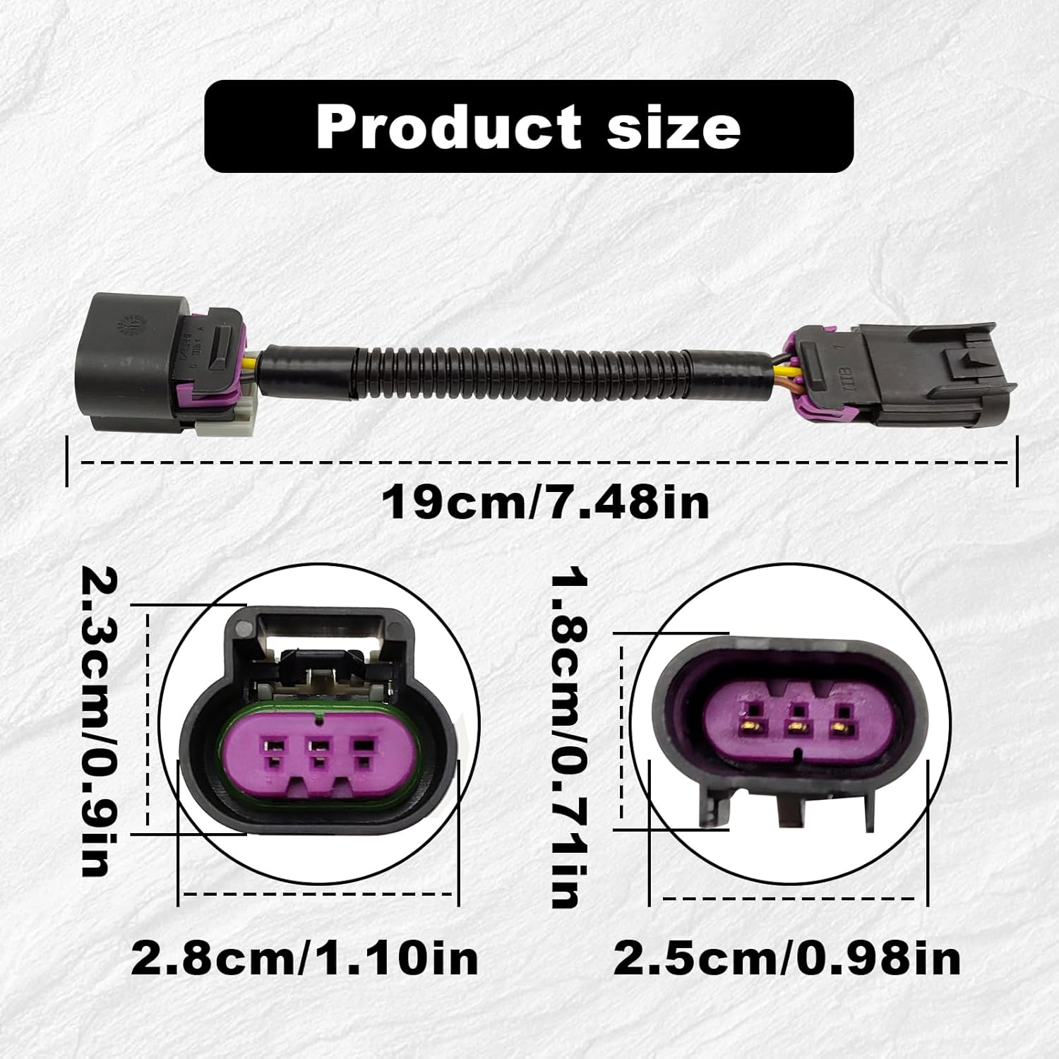 Auto Start Stop Disable/Delete/Eliminator/Disabler Compatible with Malibu (2016-2018)/Chevrolet Equinox (2017-2018)/Cadillac XT5 (2016-2018) and Cruze (2015-2018)(Big Plug)
