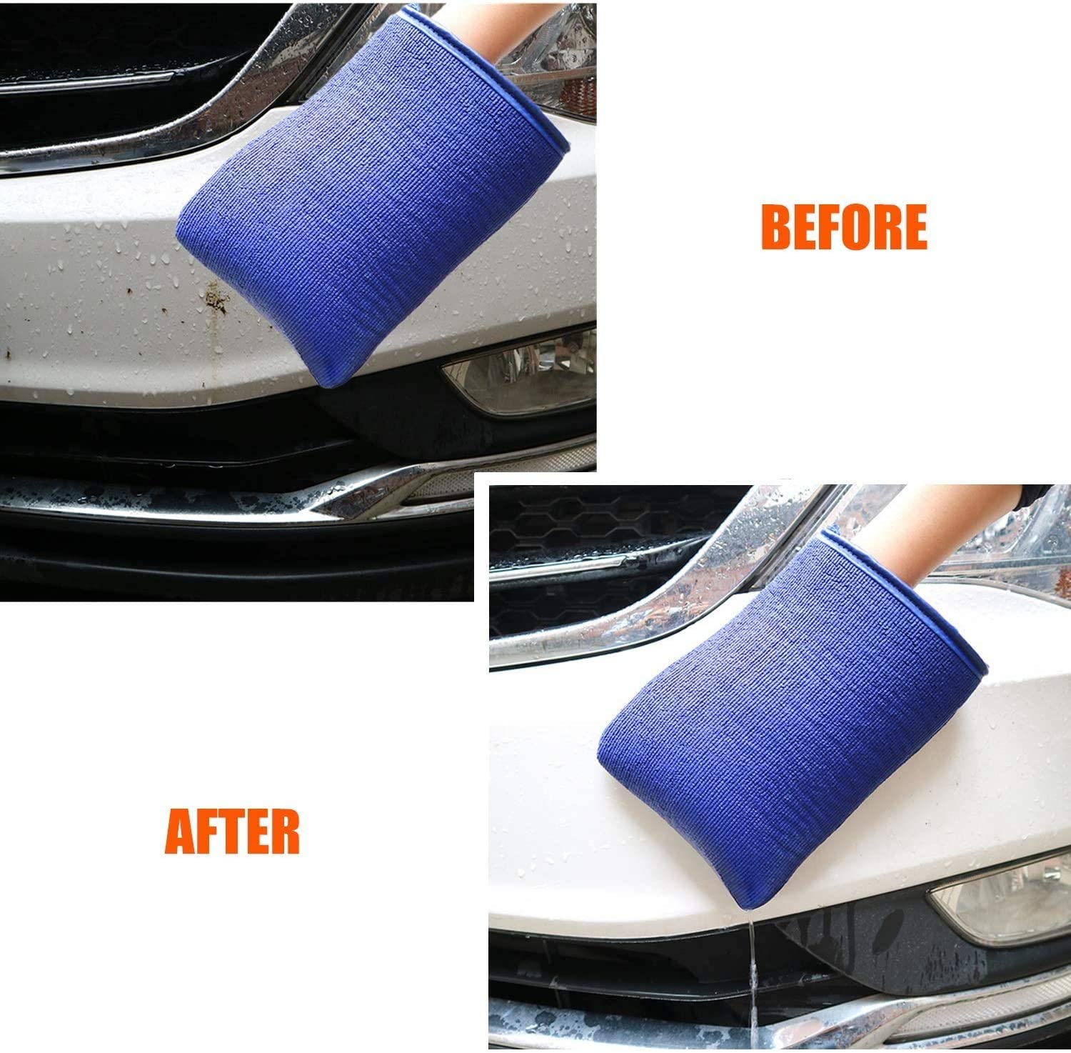 Car Clay Mitt, Car Clay Bar Mitt, Surface Prep Mitt, Finish Clay Bar Mitt Wash Mitt Clay Eraser Mitt for Car Detailing and Polishing Clay Bar Tool (1 Piece) image number 1