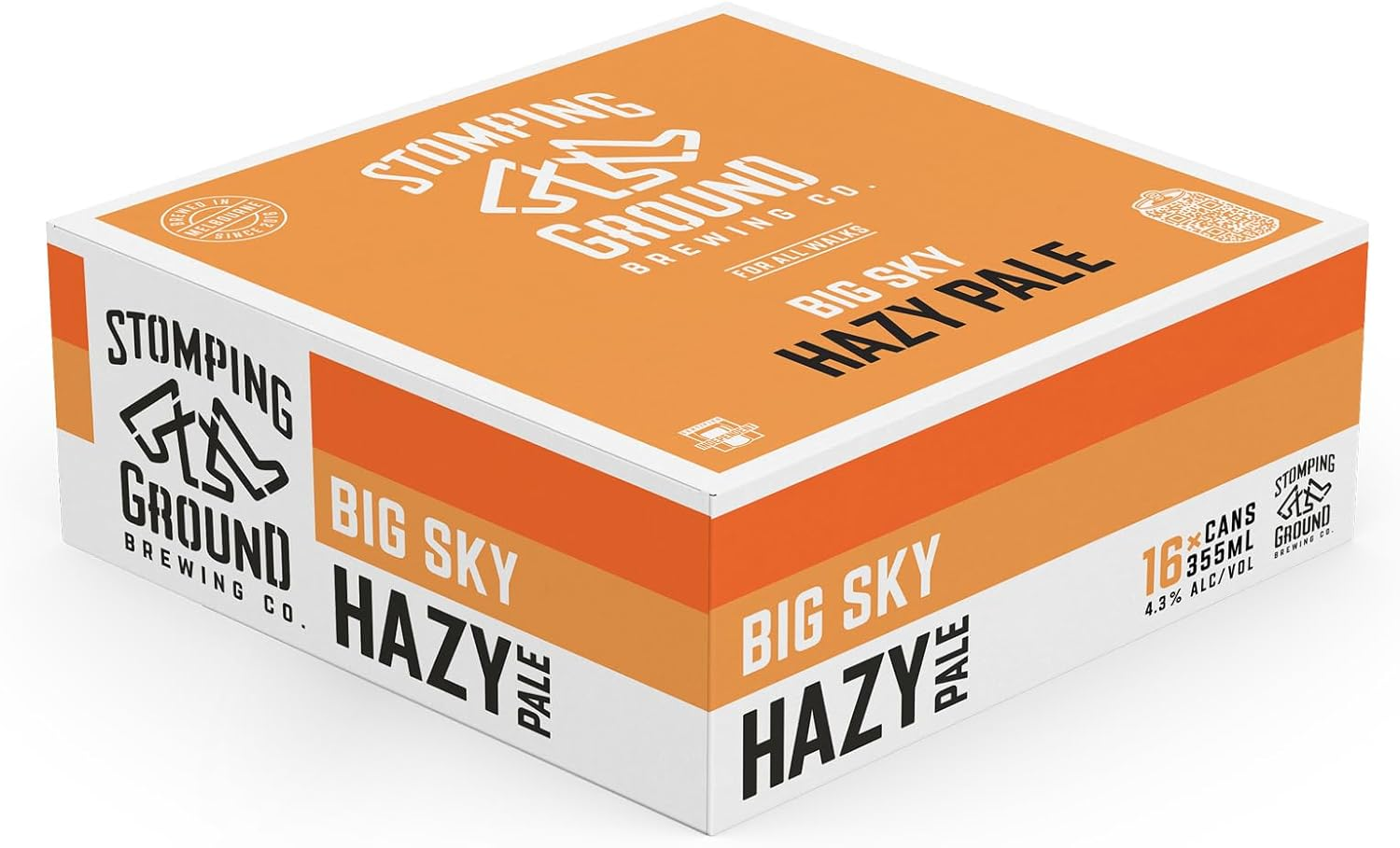 Stomping Ground Big Sky Hazy Pale Ale Case 16 X 355Ml Can