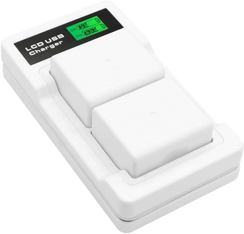 SLODA 2-Pack Camera Battery Replacement for Arlo Ultra and Pro3 VMA5400 A-4A,Dual LCD Adapter Charger for Arlo Ultra, Pro3 Security Cameras Battery image number 1